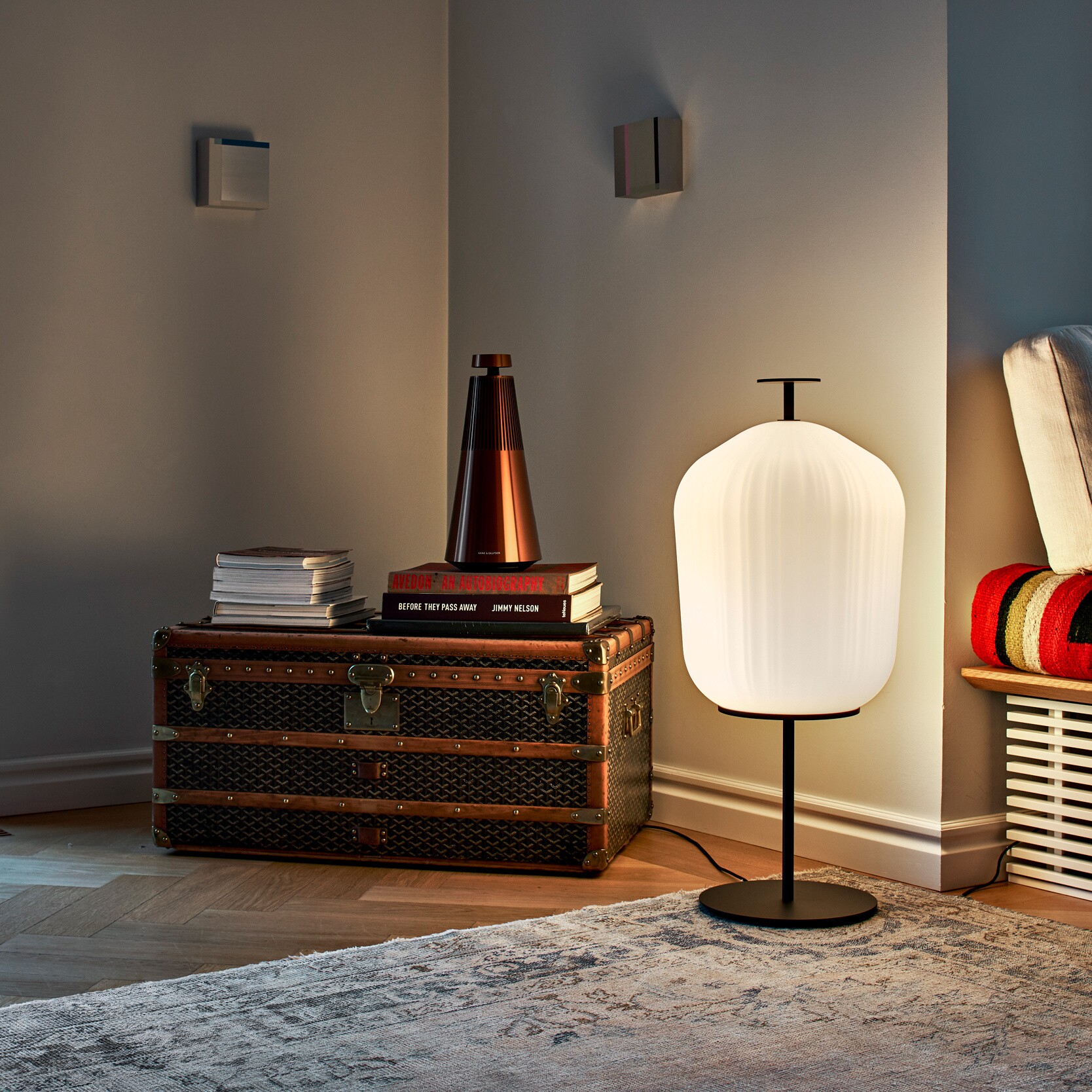 Plissée LED Floor Lamp