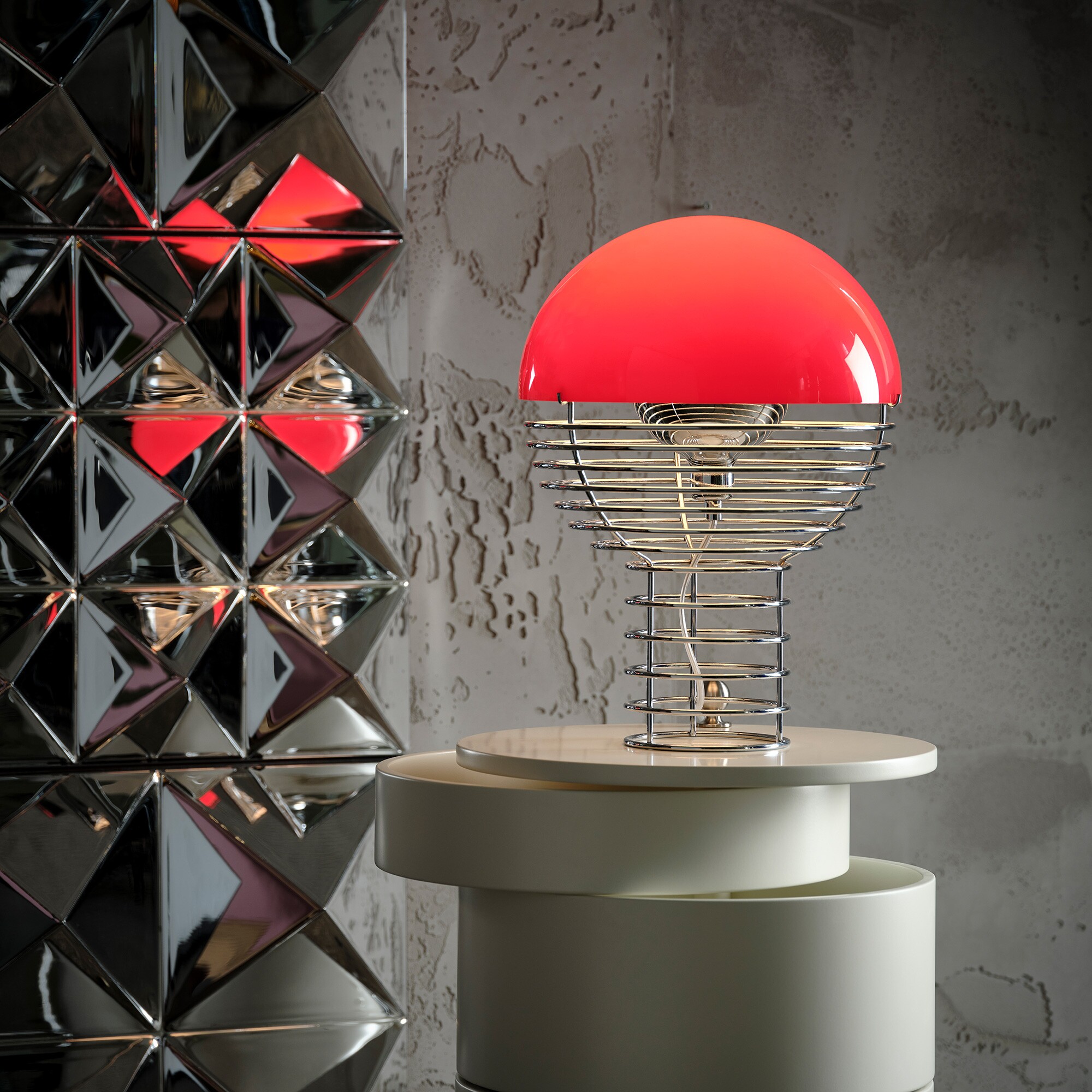 Wire Table Lamp Ø 30 cm