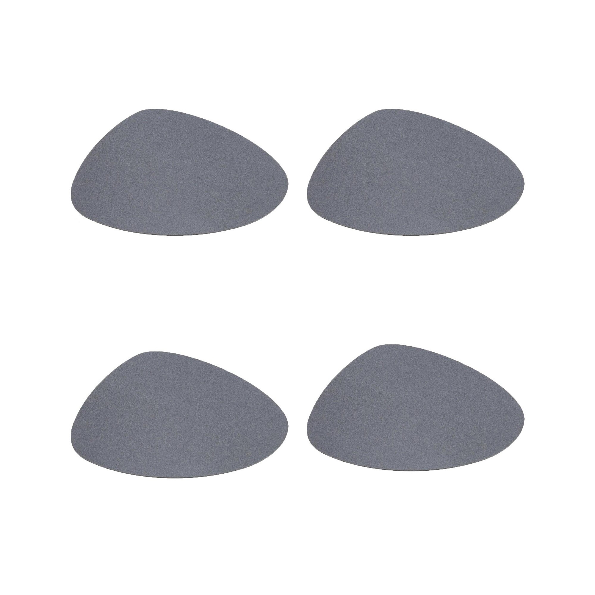 Stone Glass Coaster Set of 4 15x13cm