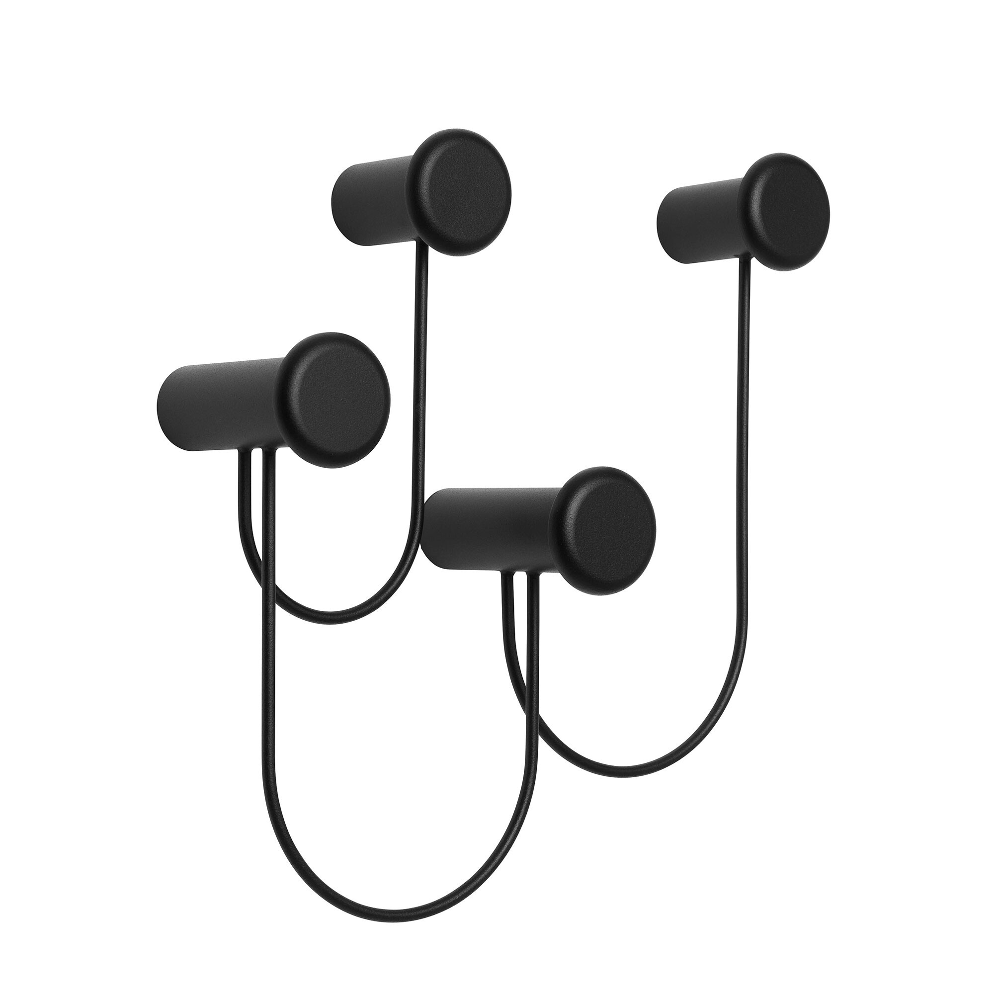 Pina Wall Wardrobe with 4 Hooks