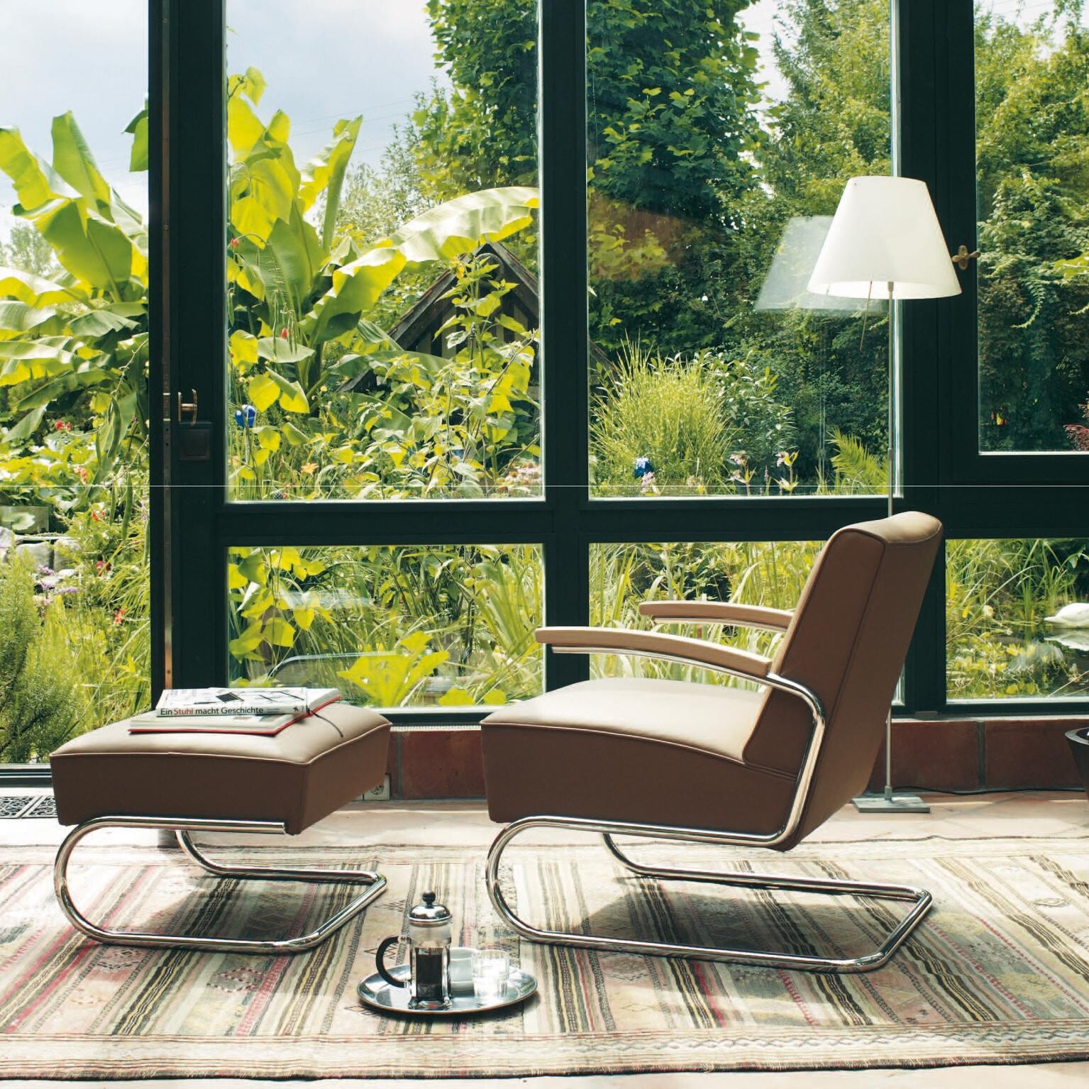 S 411 Armchair Leather