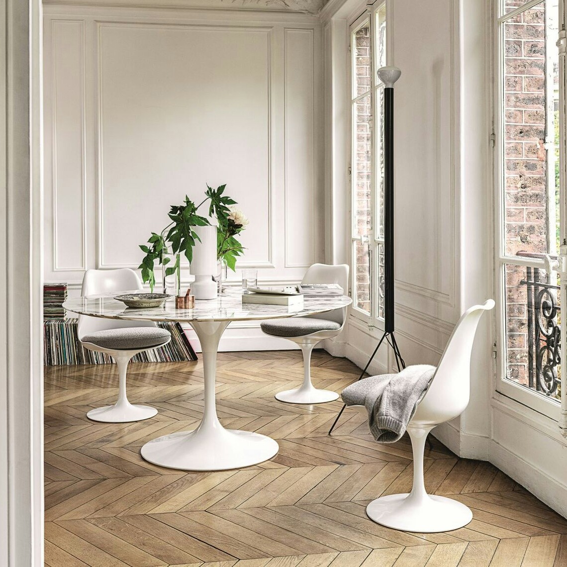 Saarinen Dining Table Ø120cm Marble