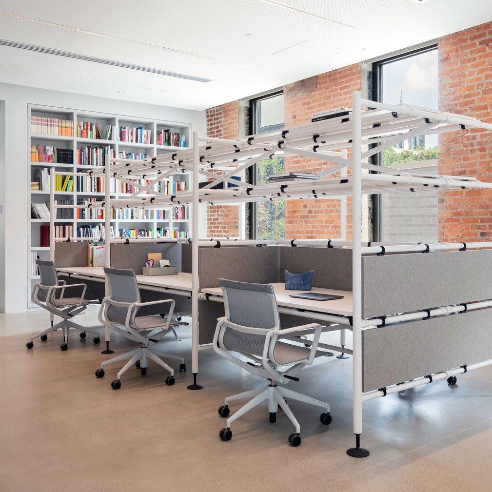 Physix Office Chair Soft Grey Base