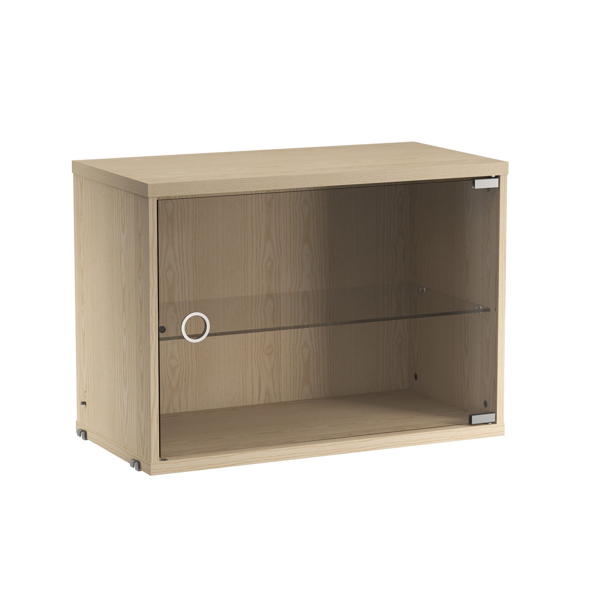 String System Display Cabinet with Swinging Glass Door 58x30cm