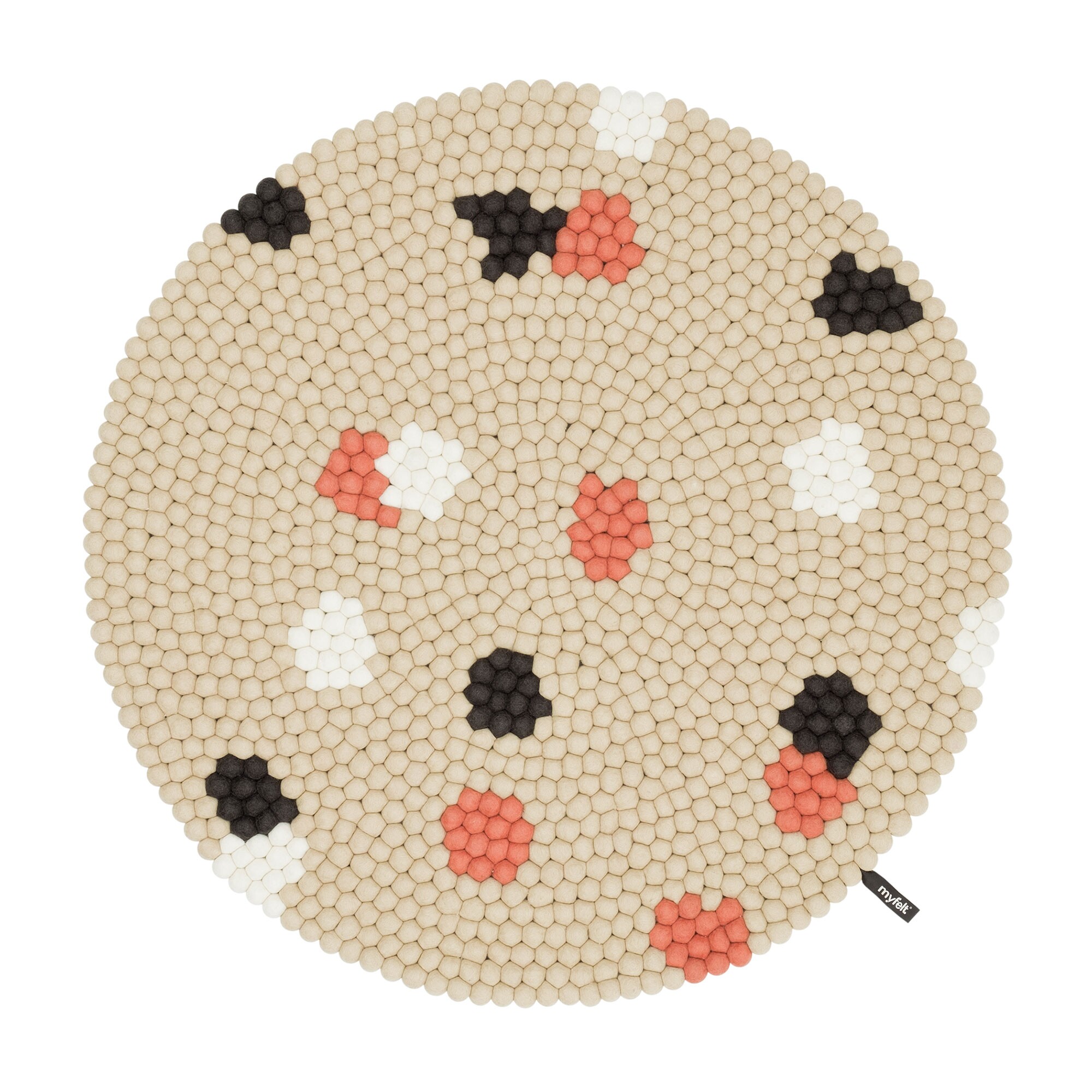 Terra Ocean Felt Ball Rug