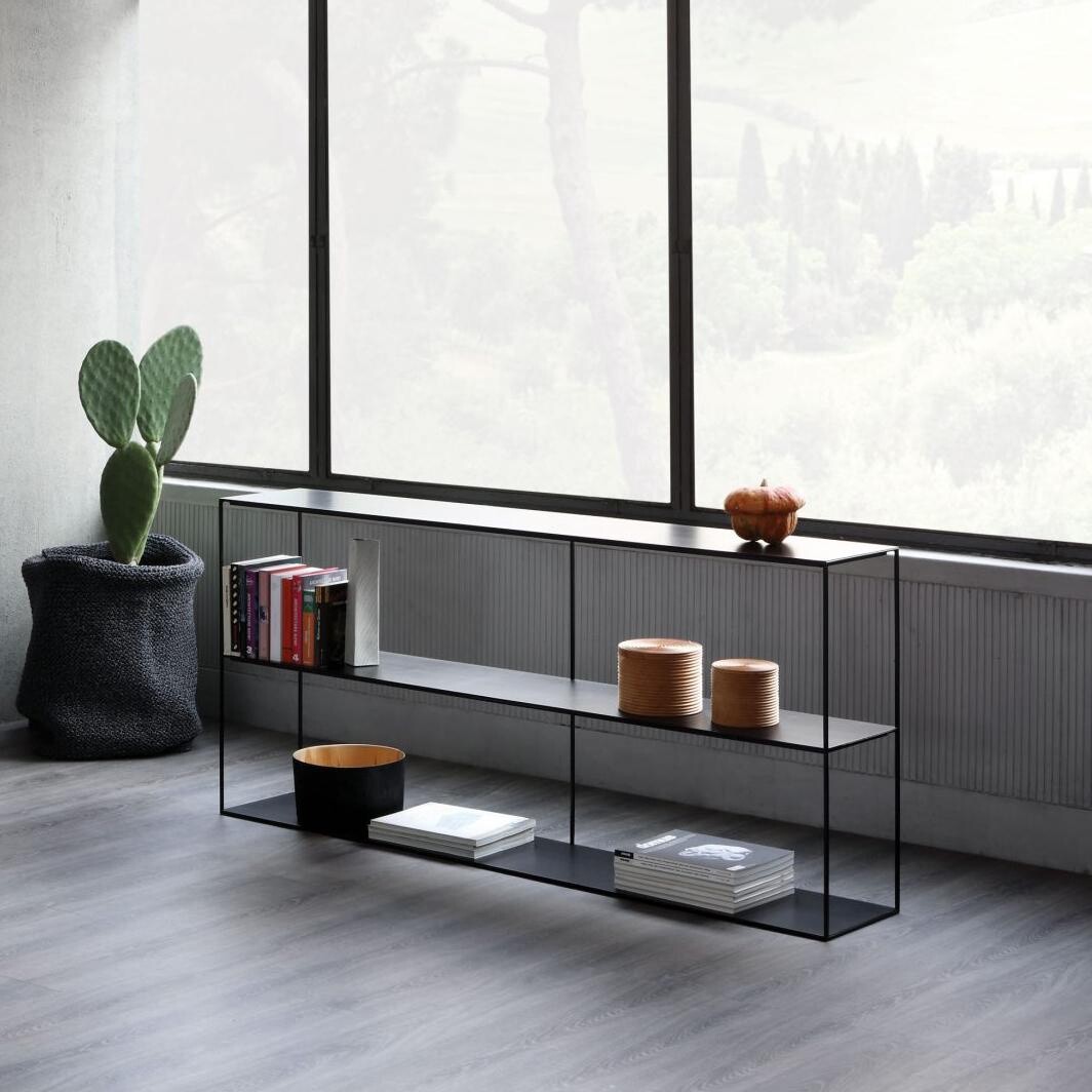 Slim Irony Shelf 180x31x82cm