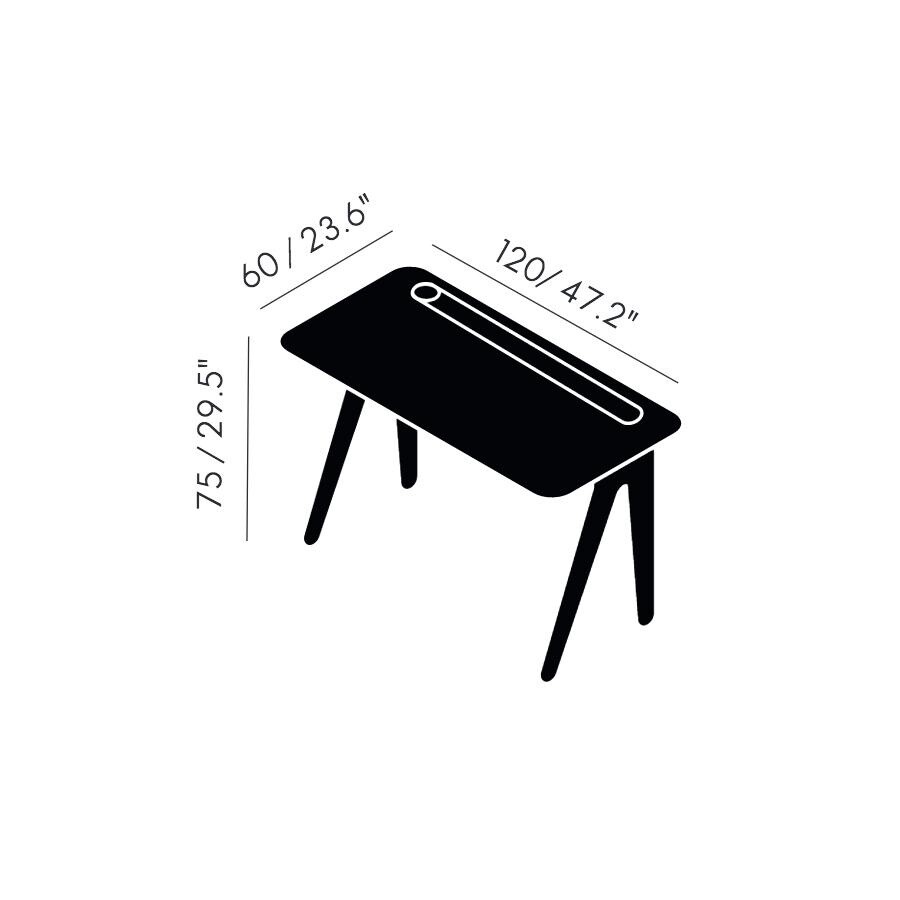 Slab Individual Desk S