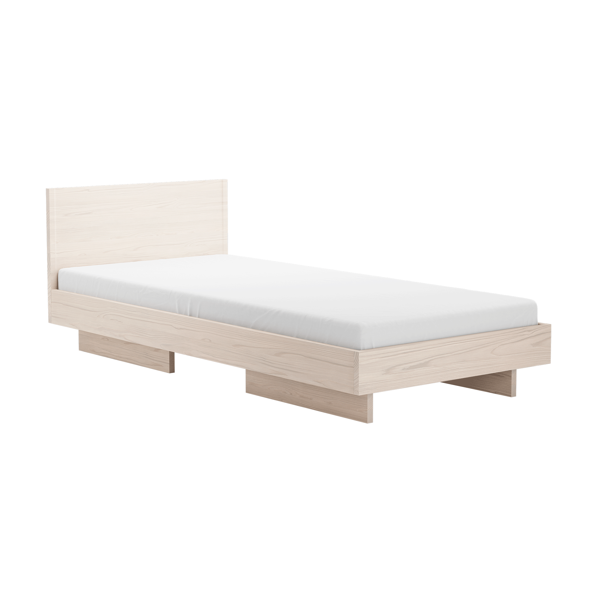 Zians XSmall Single Bed 90x200cm with Headboard