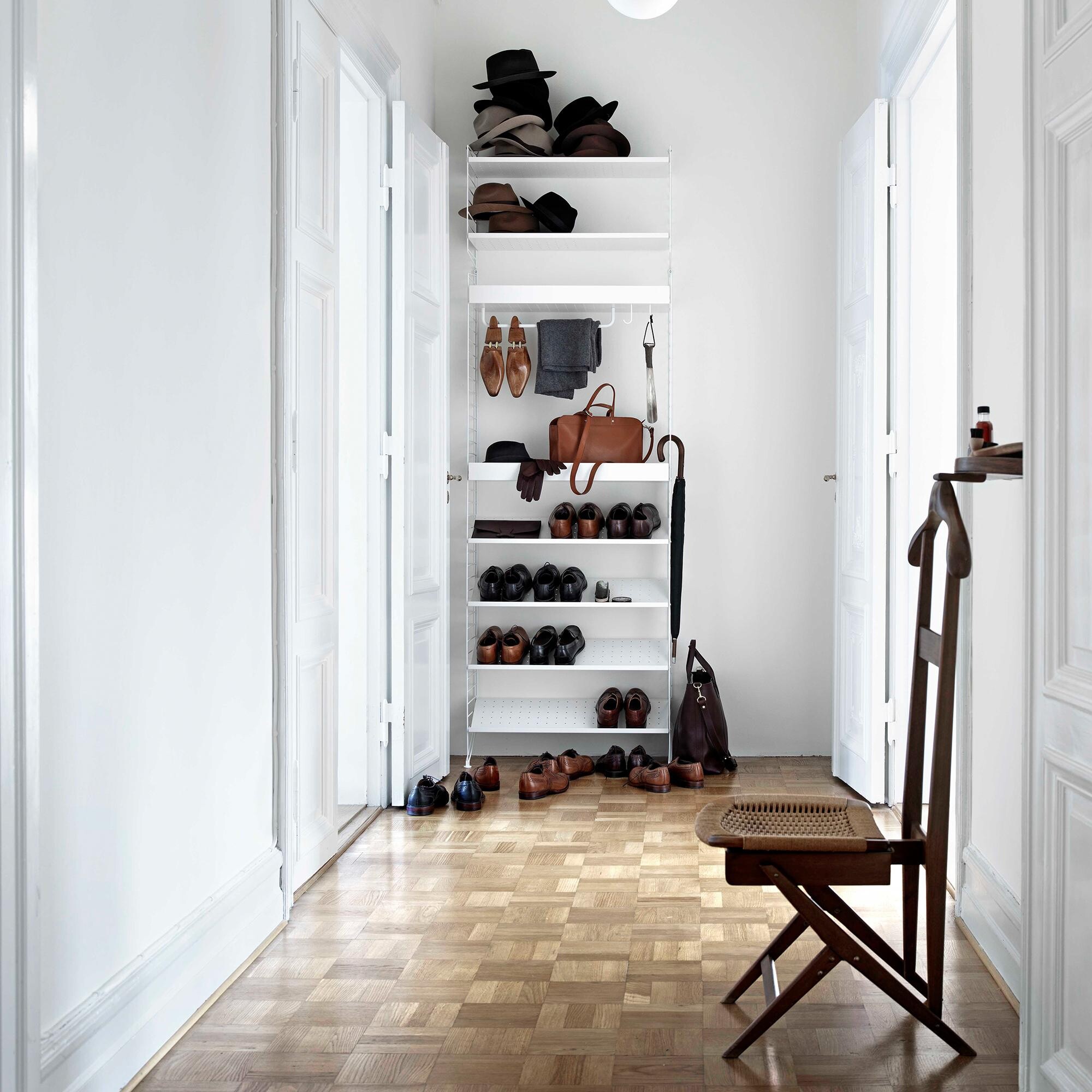 String System Shoe Rack 58x30cm Steel