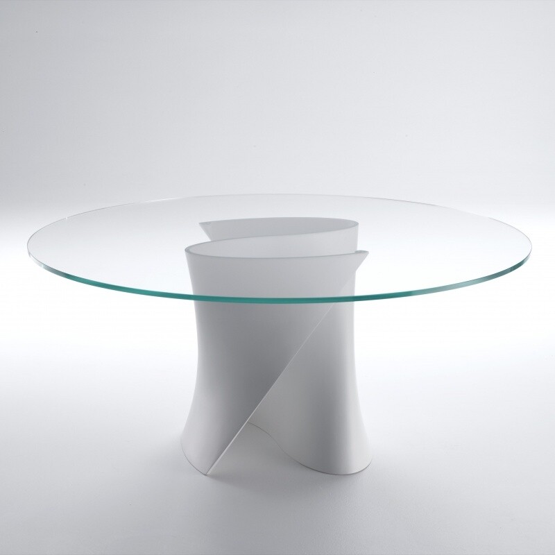 S Table Dining Table White Base