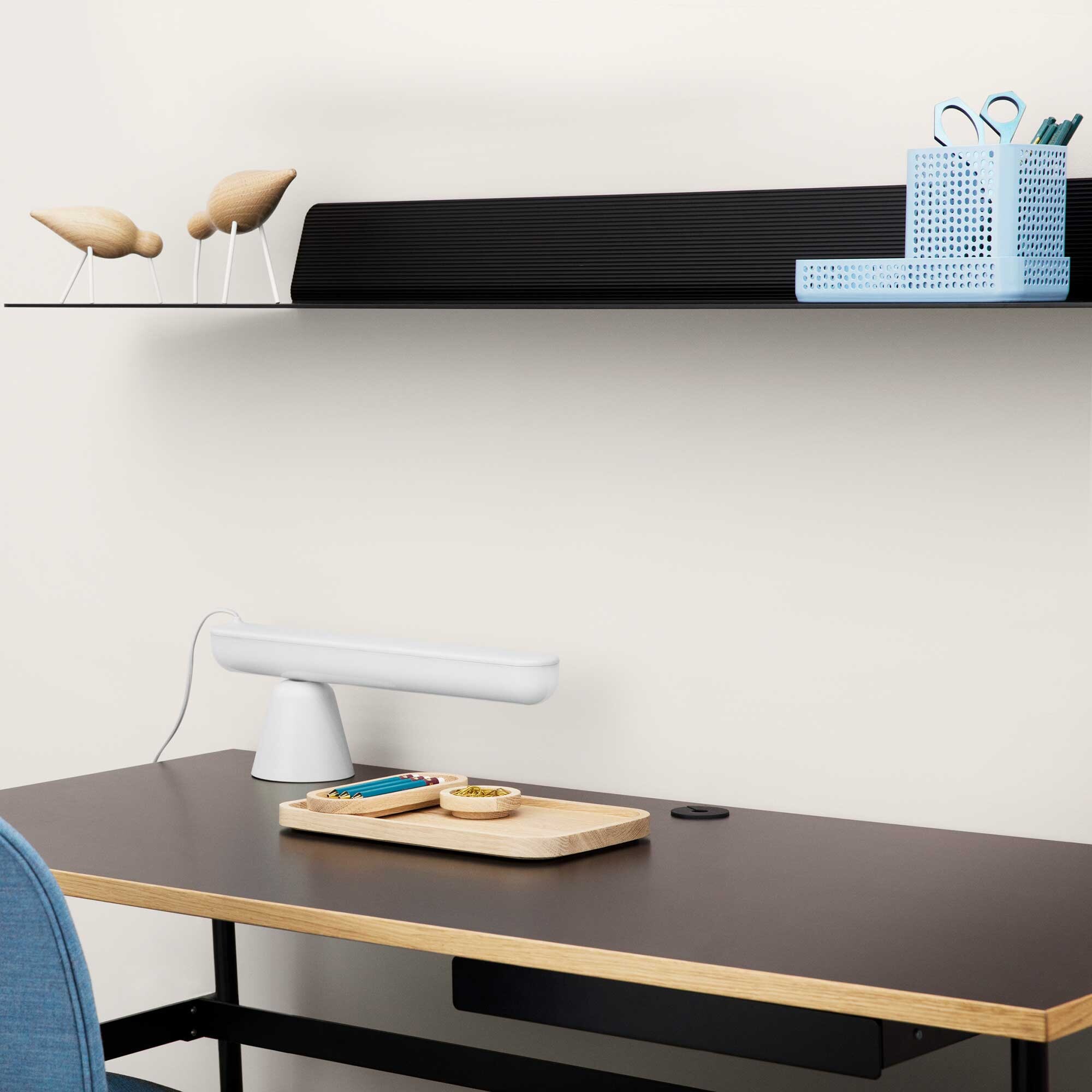 Promo Set Journal Office Table + Rookie Swivel Chair