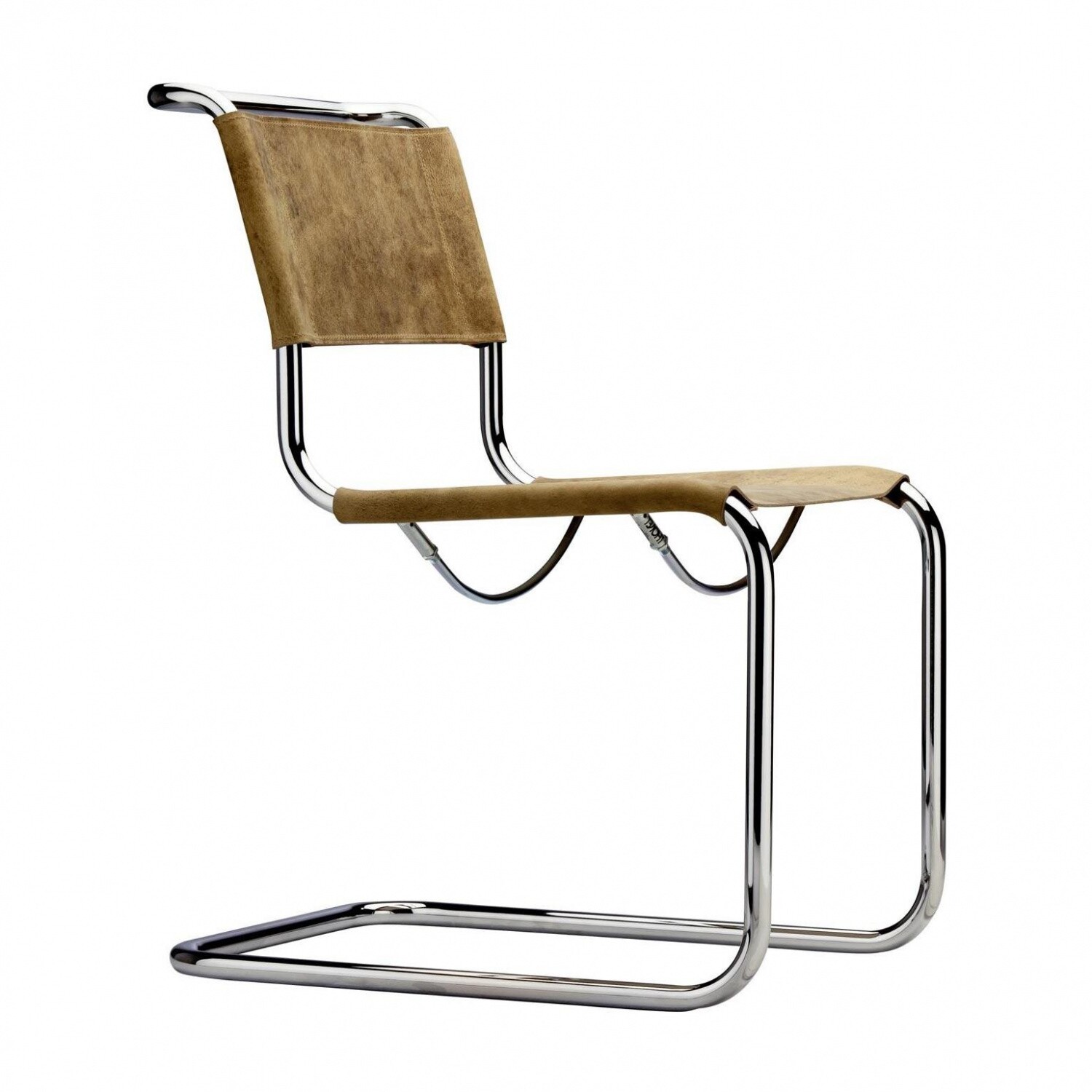 S 33 Pure Materials  Cantilever Chair buffalo leather
