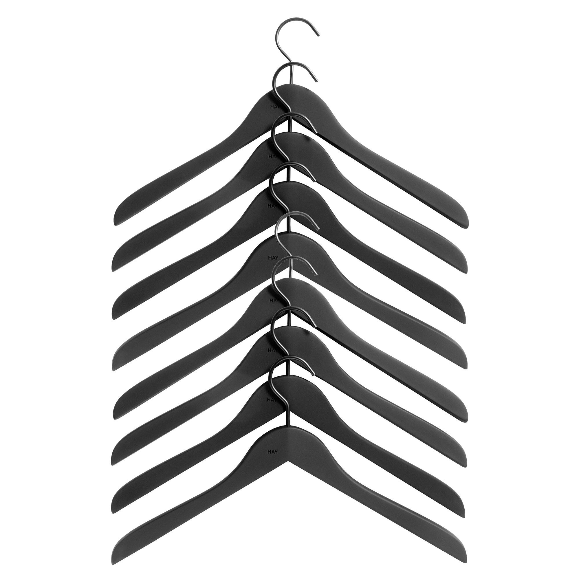 Soft Coat Hanger Set of 8