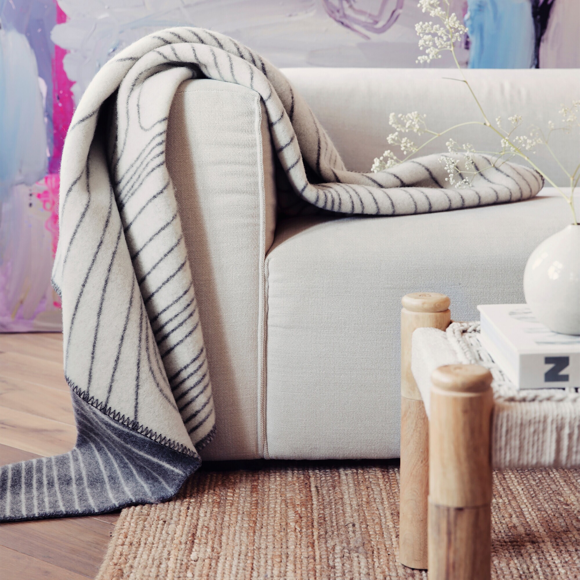 Skog Plaid/Throw 135x200cm