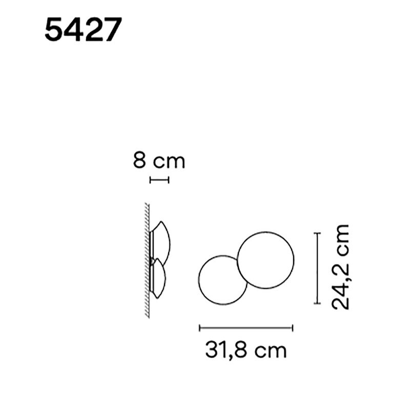 Puck 5427 LED Wall Lamp