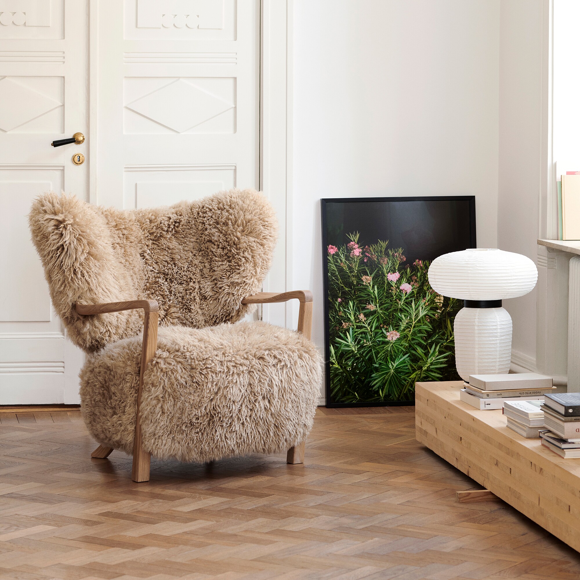 Wulff ATD2 Lounge Chair Frame Oak