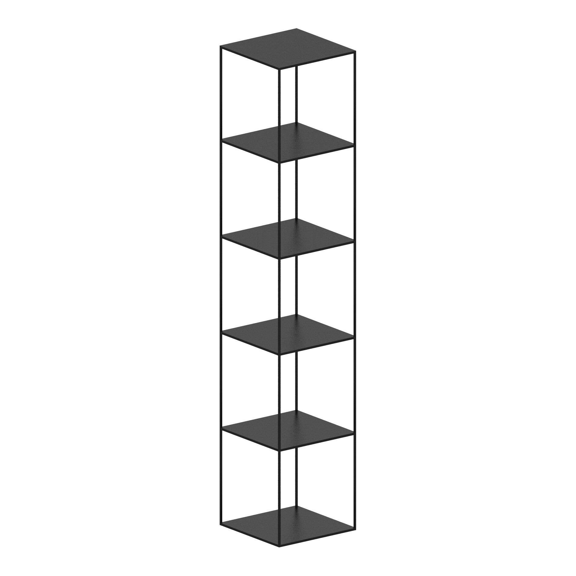 Slim Irony Column Standing Shelf H 210cm