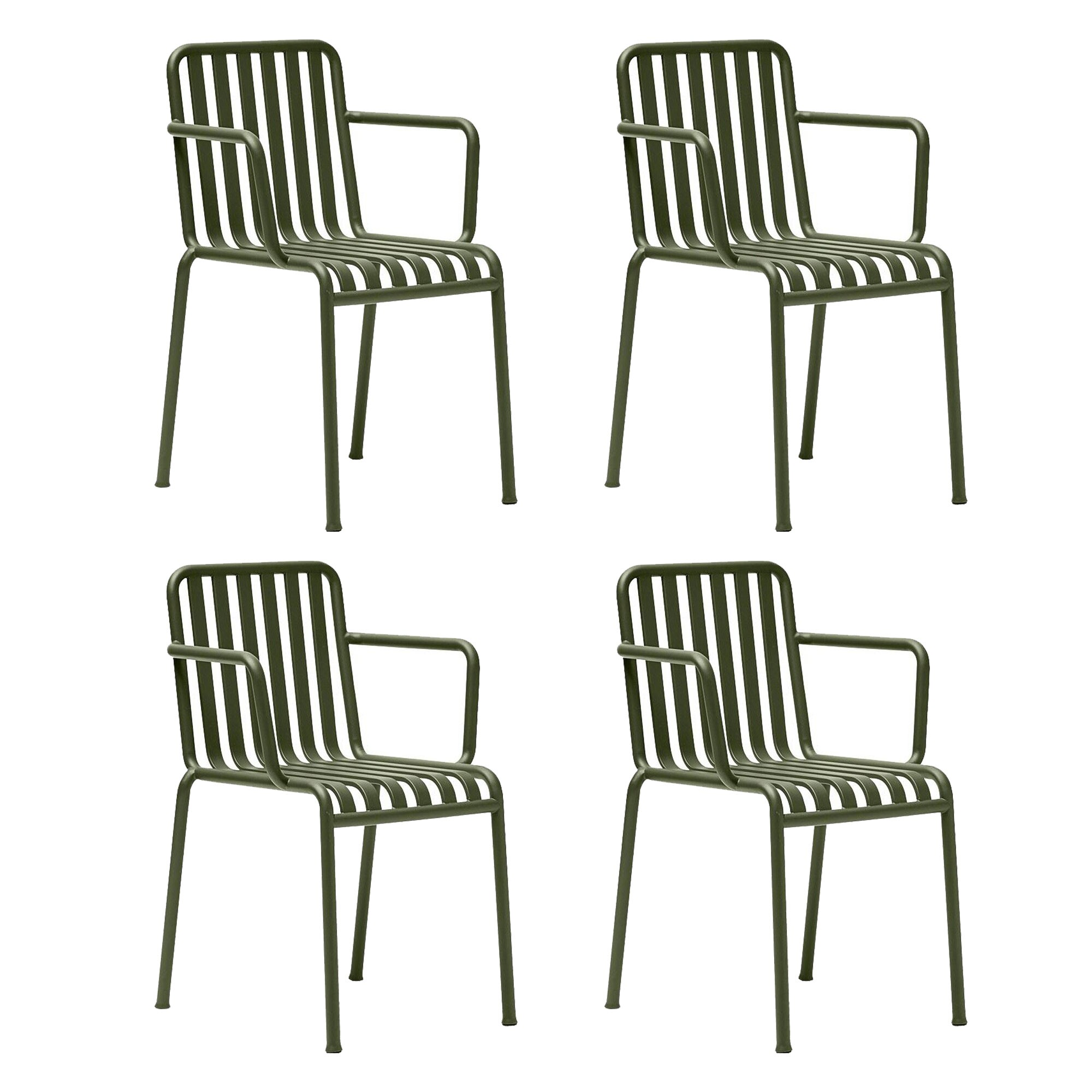 Palissade Garden Armchair Set of 4