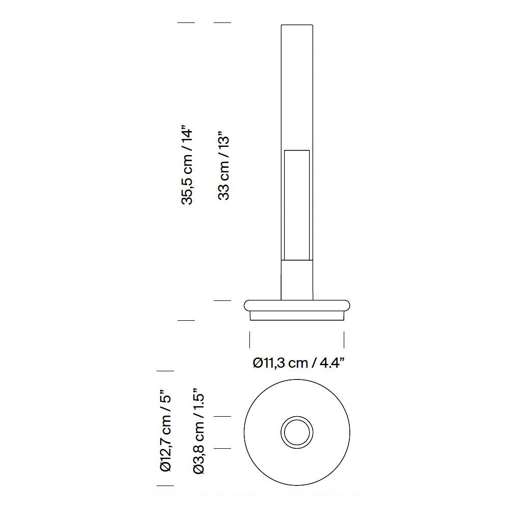 Sylvestrina LED Lamp with Battery