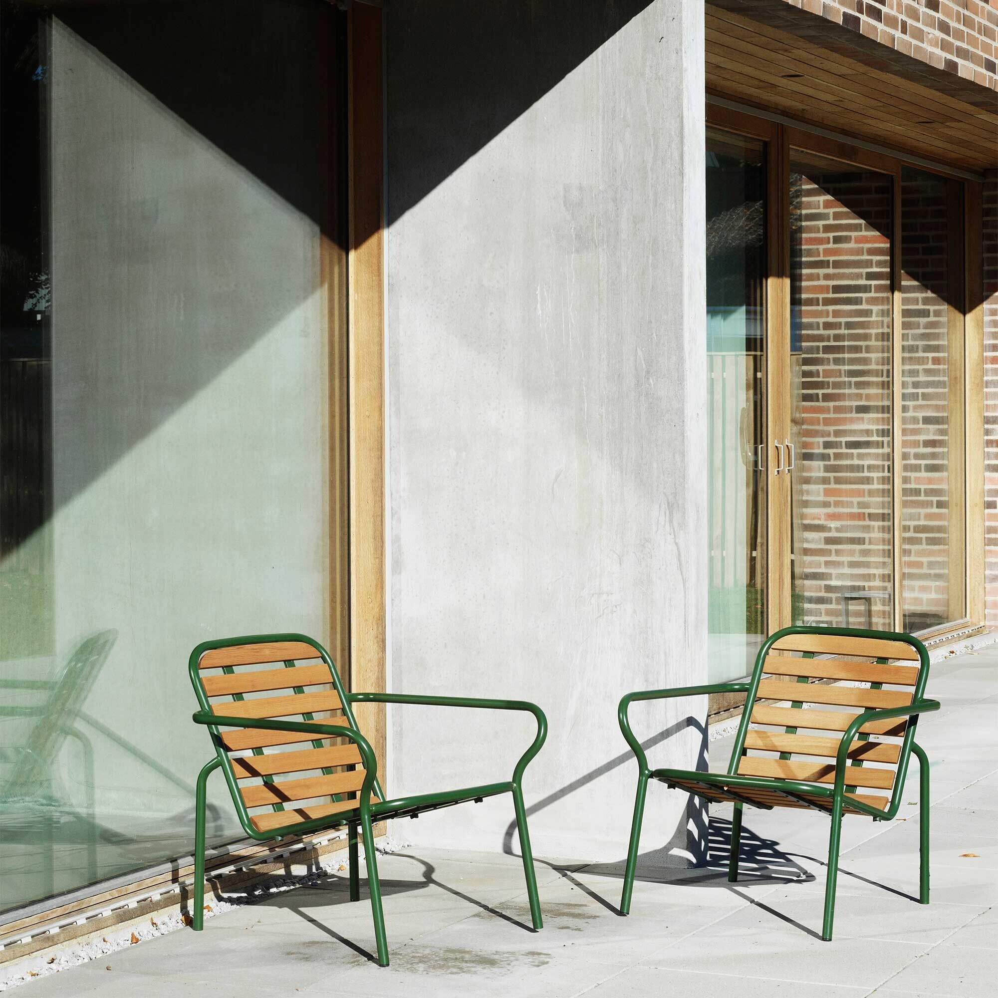 Vig Outdoor Lounge Chair Wood