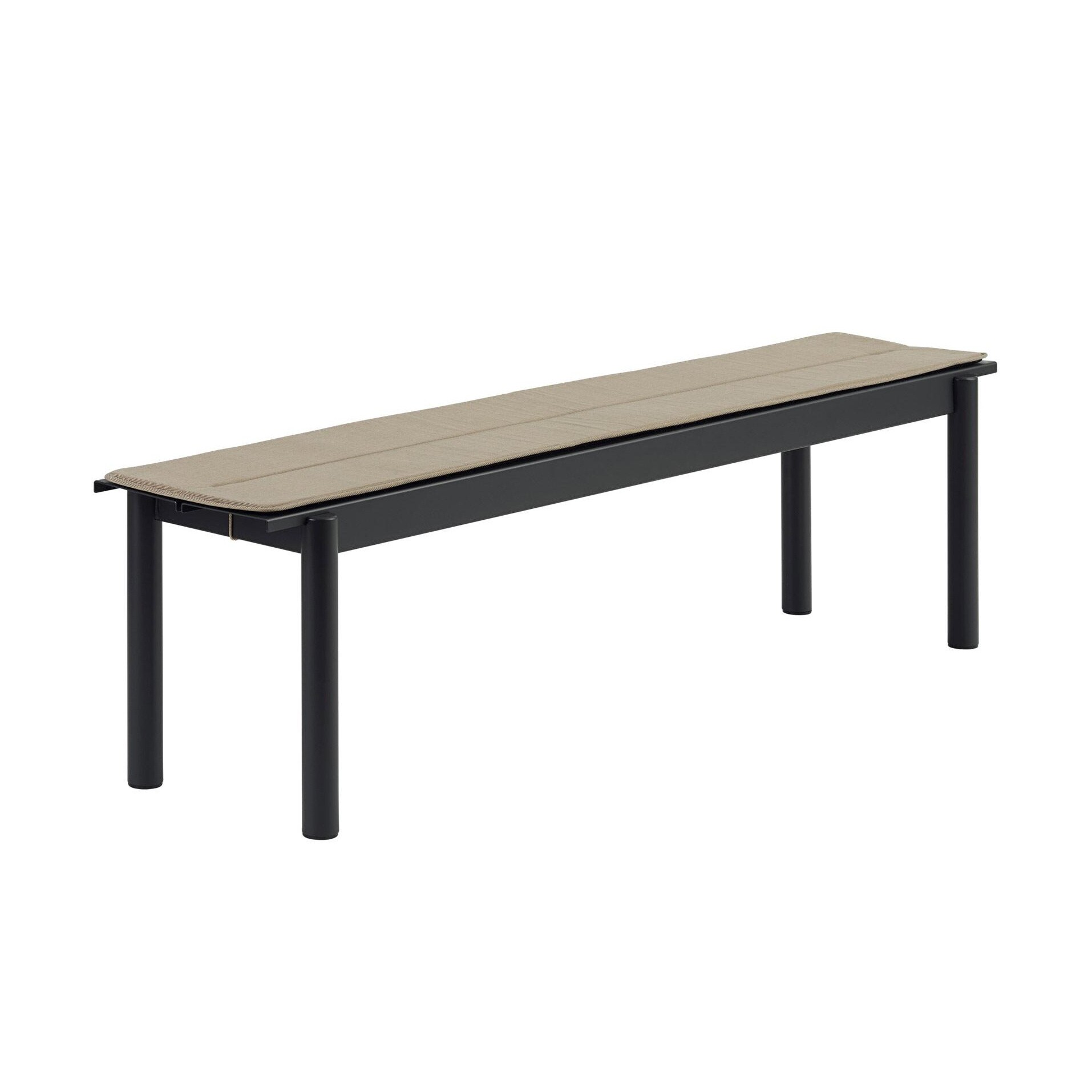 Linear Steel Outdoor Seat Cushion L 170cm