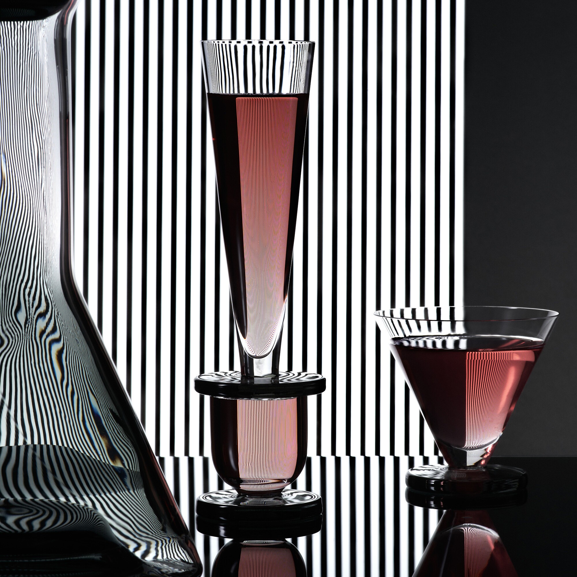 Puck Champagne Glass 2er Set