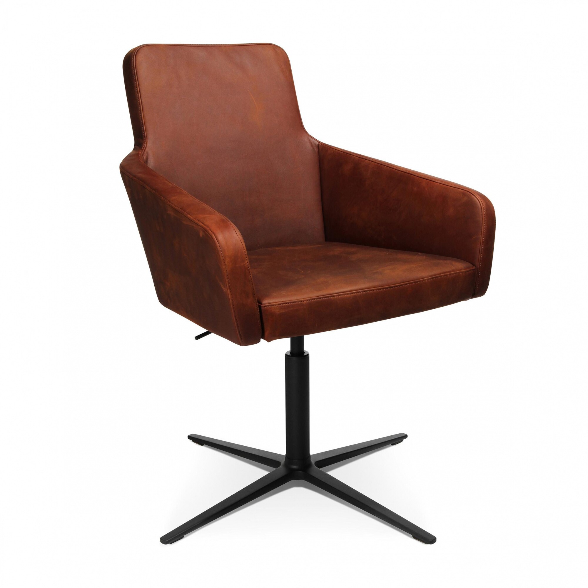 W-Cube 1 Lounge Armchair Leather
