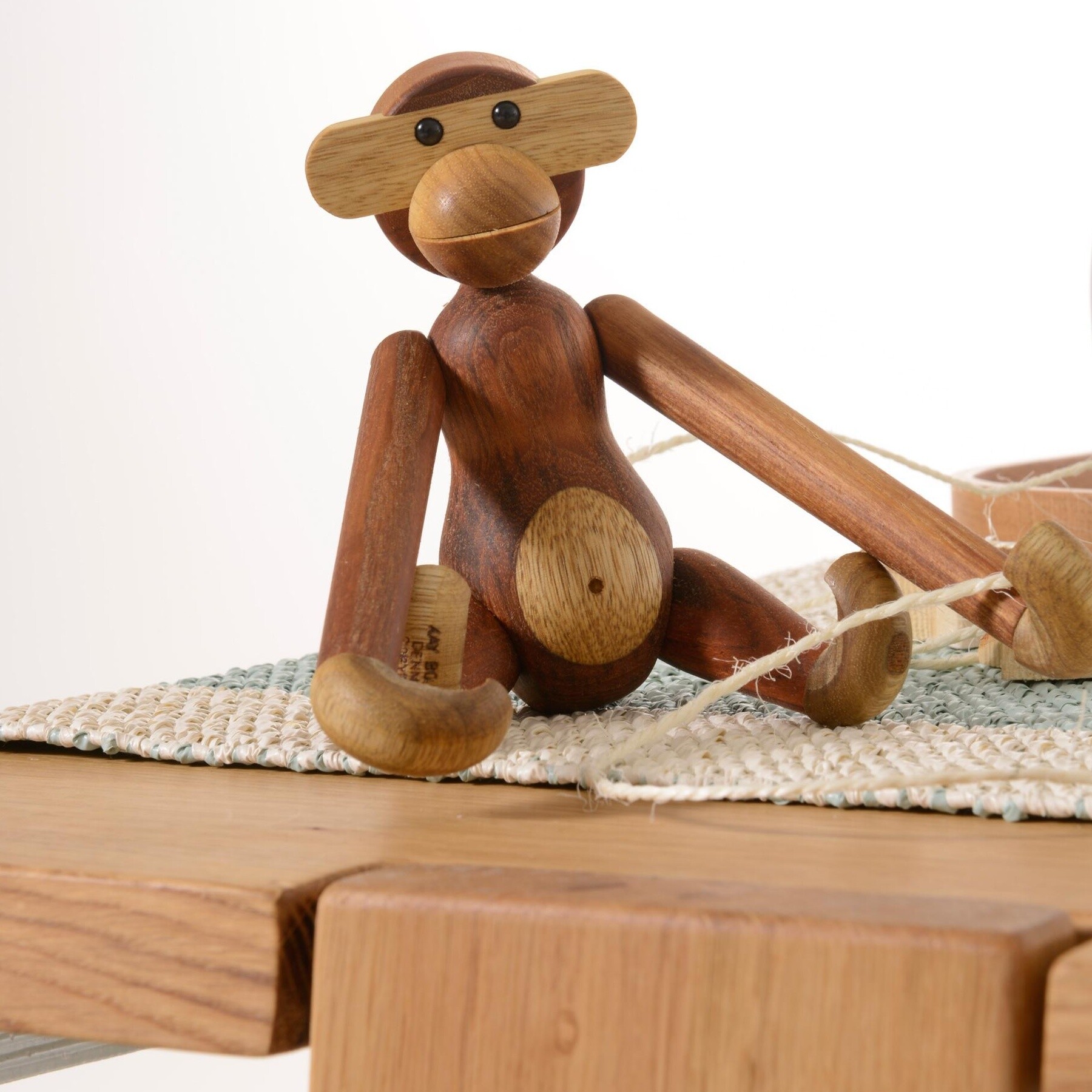Wooden Figurine Monkey Small Teak