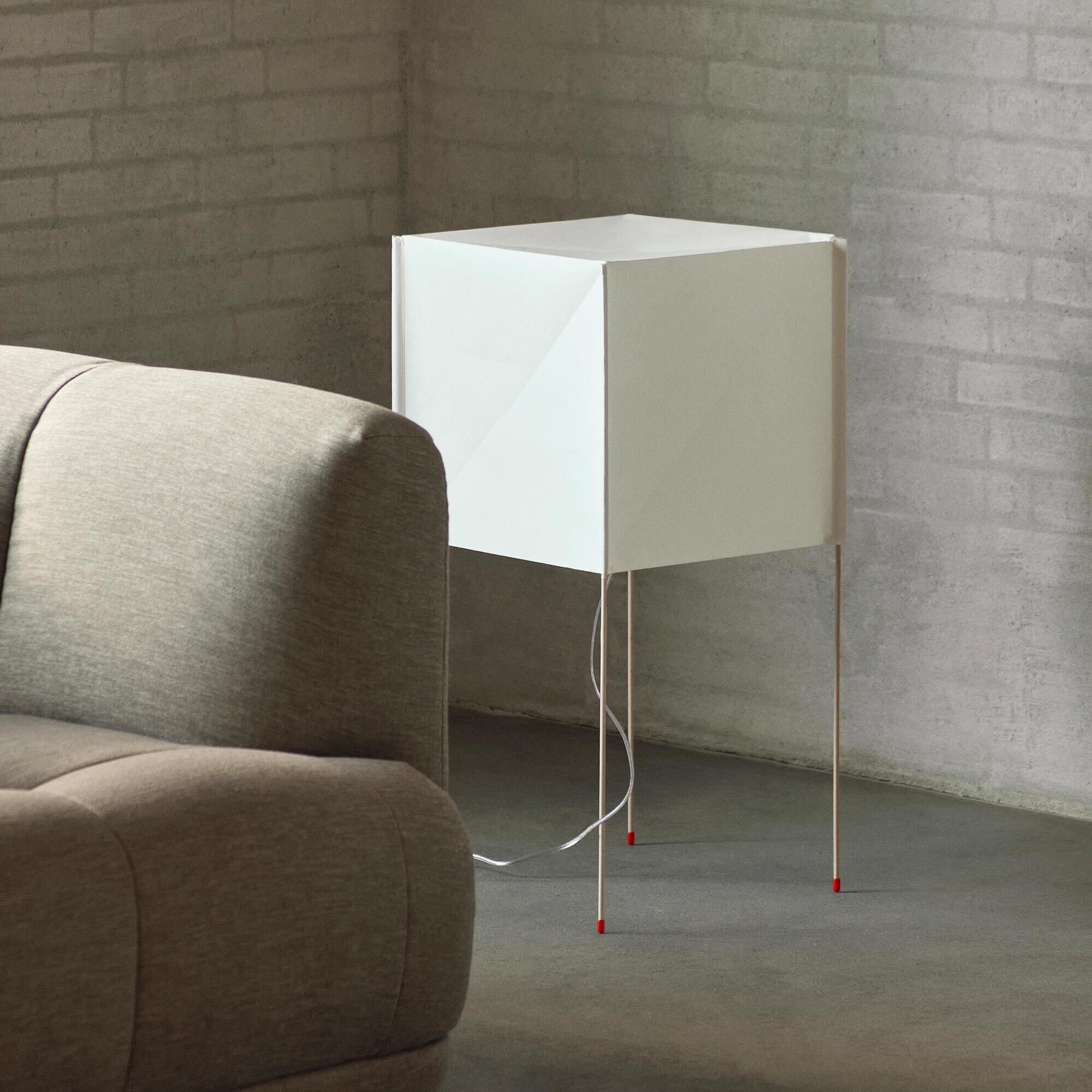 Paper Cube Floor Lamp