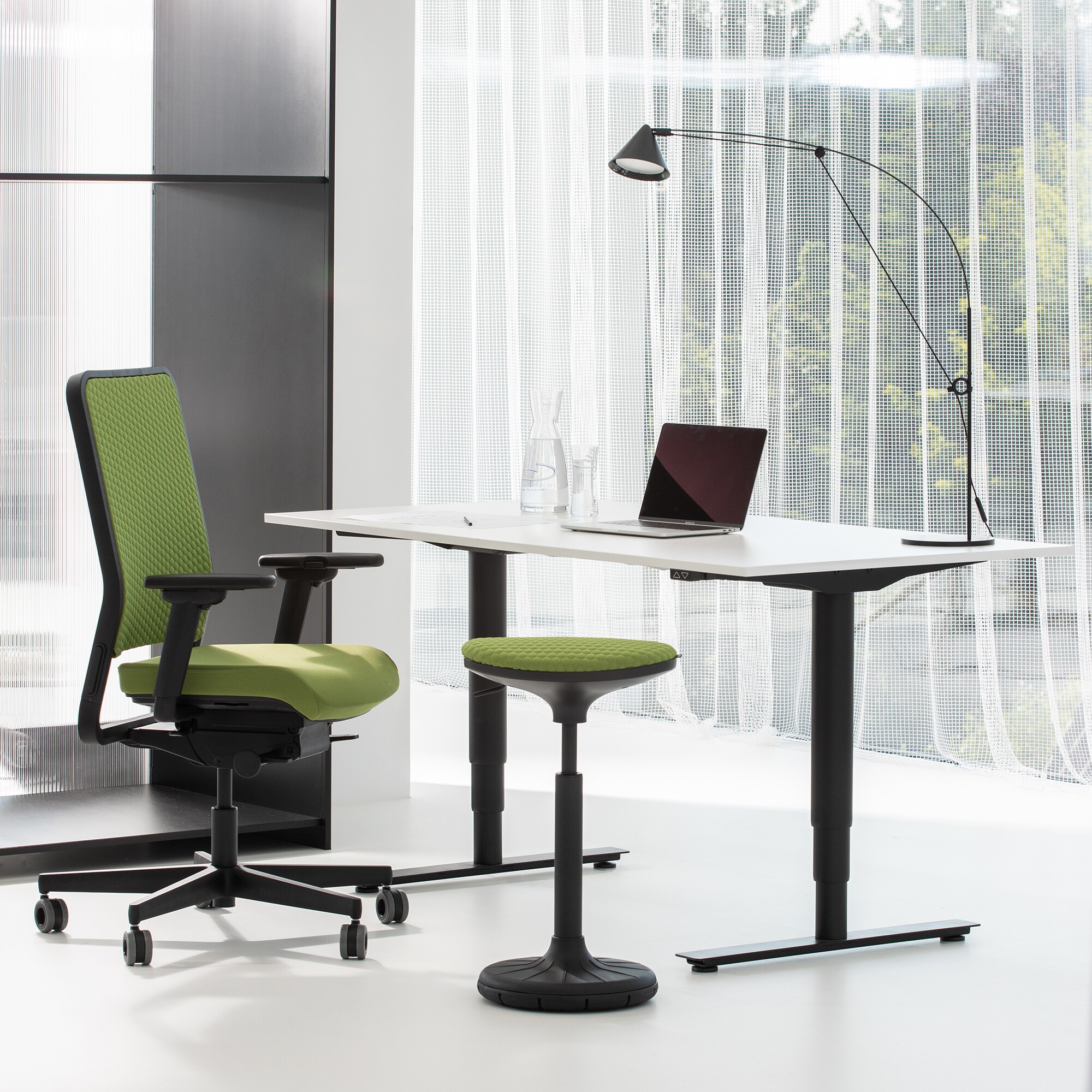W-Life E-Table Desk Height Adjustable 160x80cm