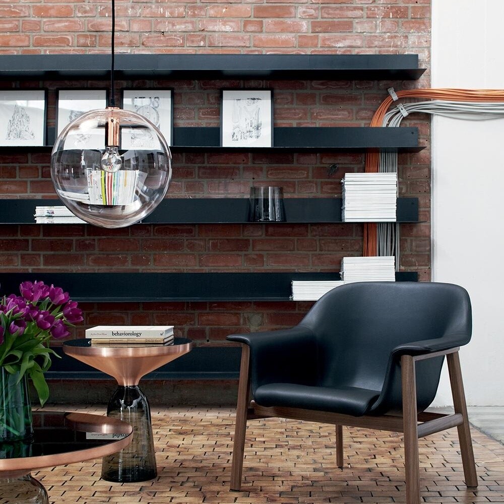 Sedan Lounger Chair Leather