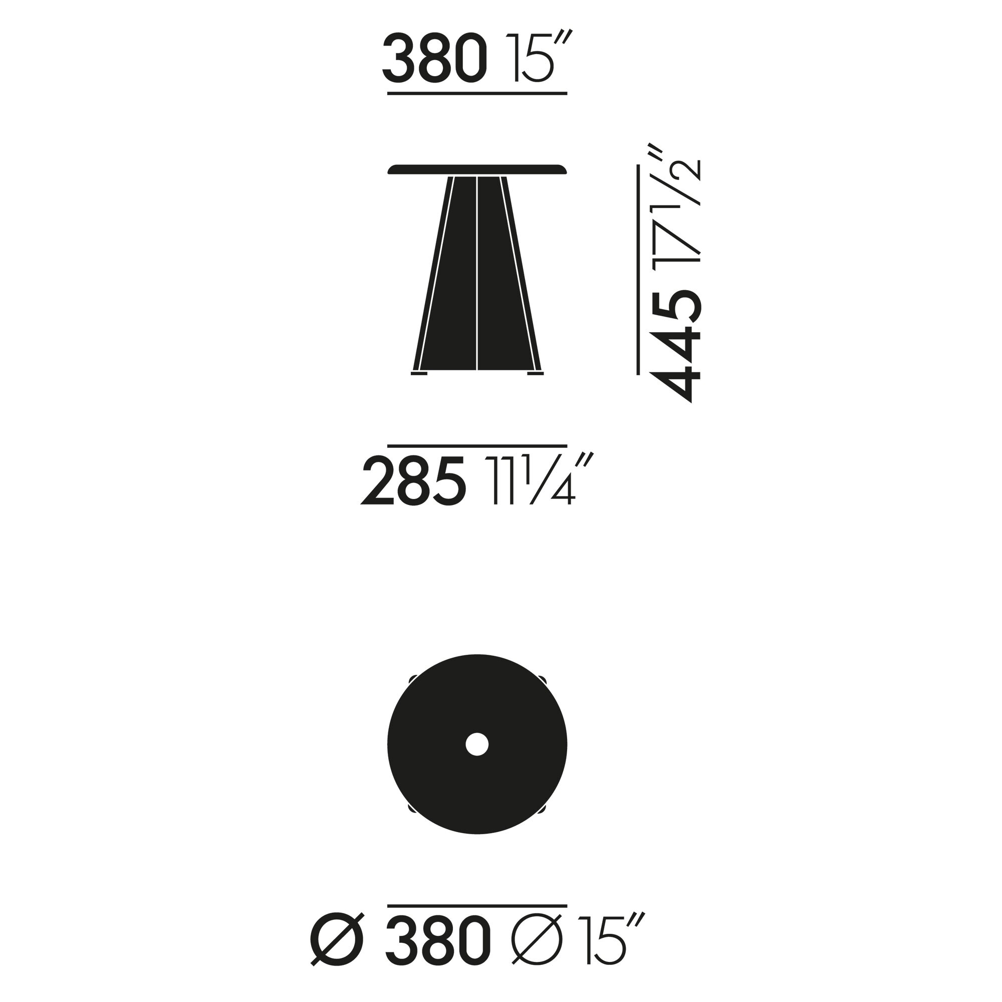 Tabouret Métallique Stool