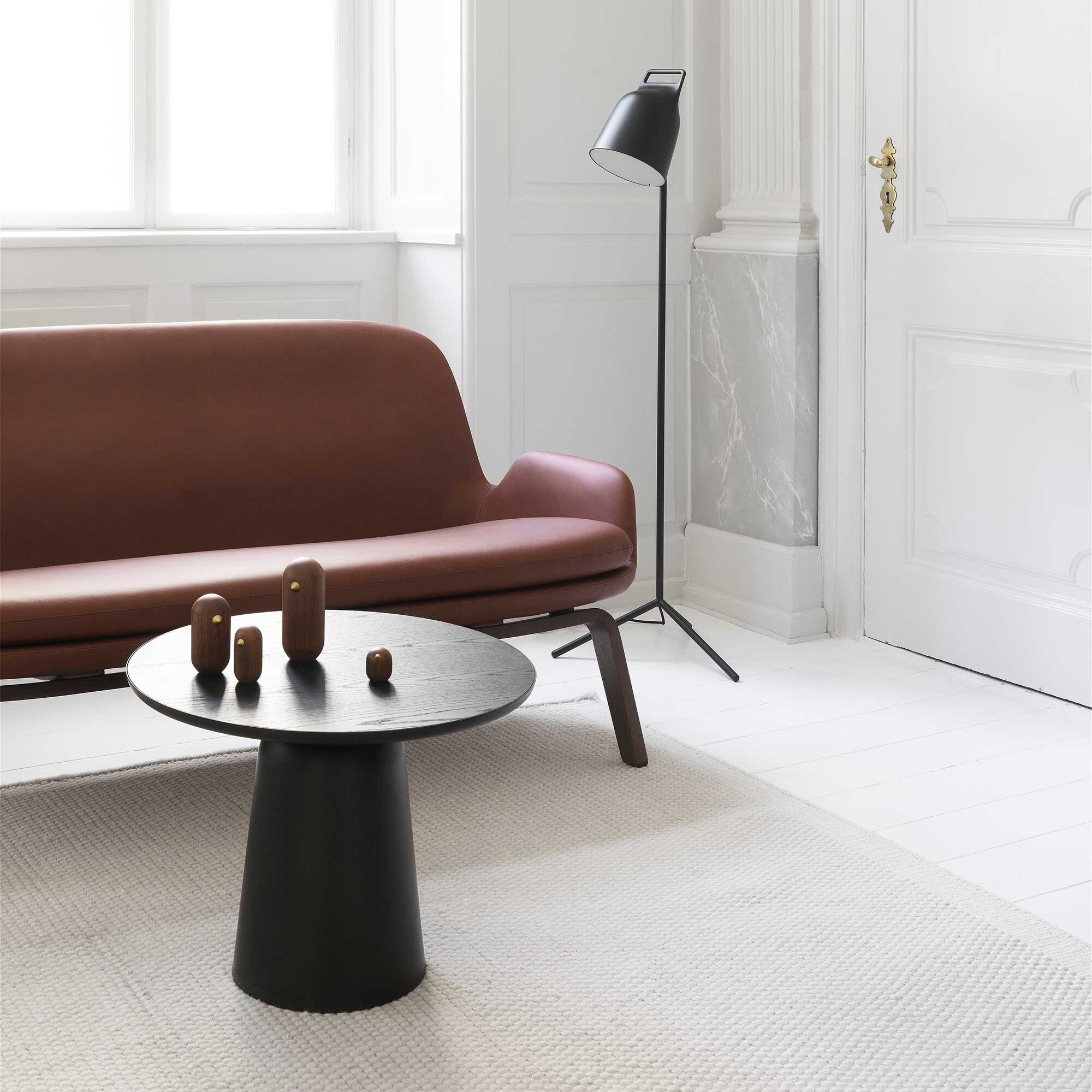 Turn Side Table Marble Adjustable in Height