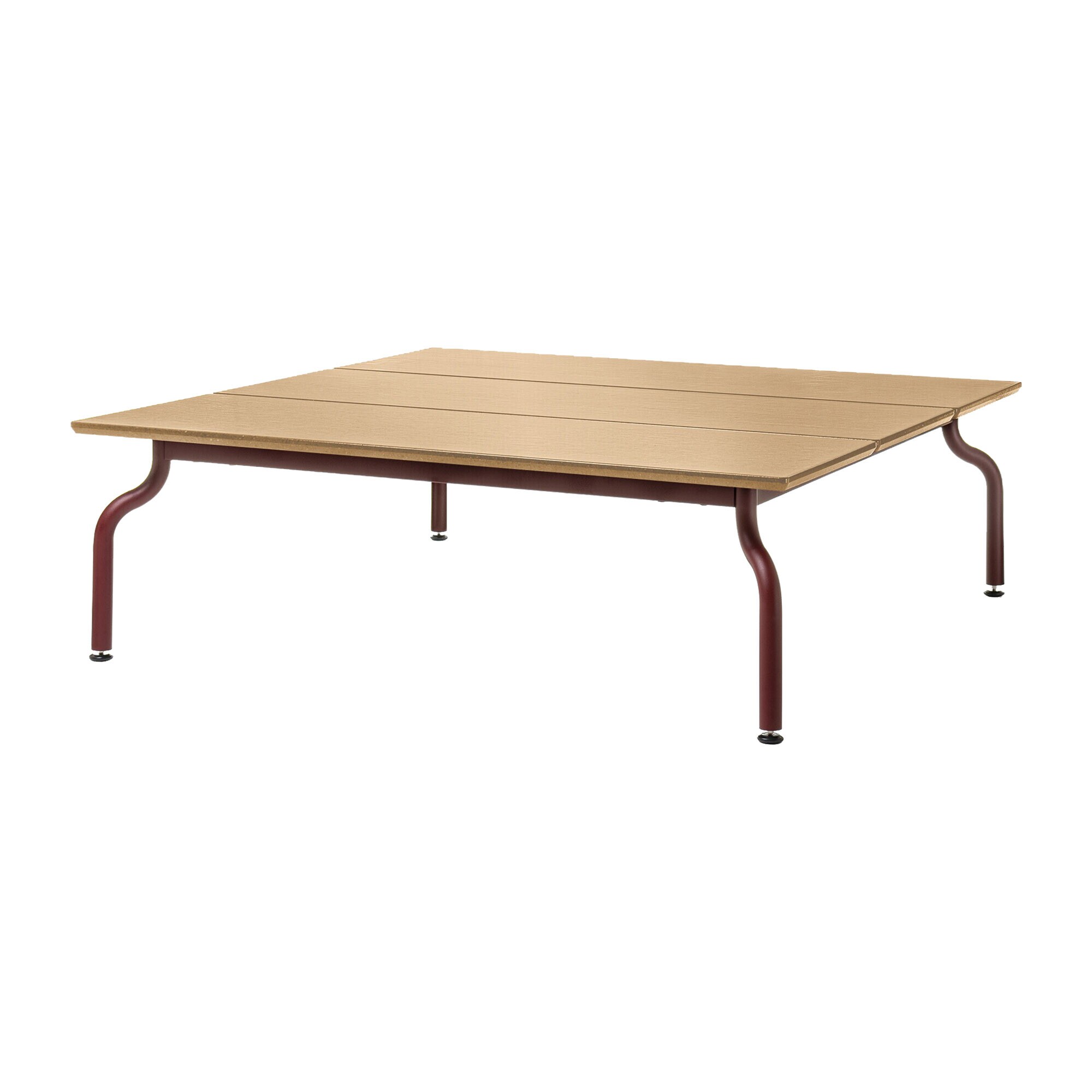 South Garden Table Low 120x120cm Teak