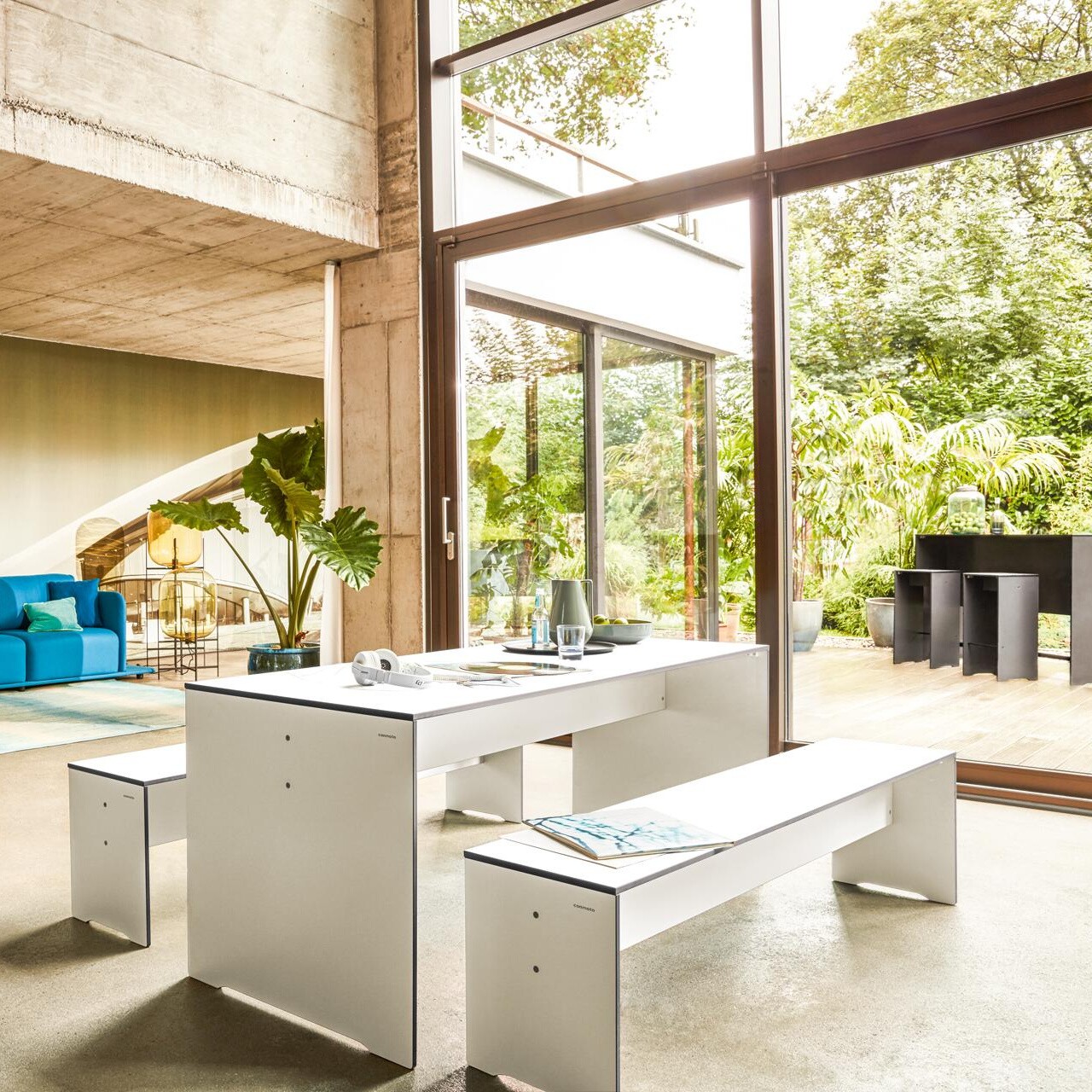 Riva Set 220 Table + 1 Bench