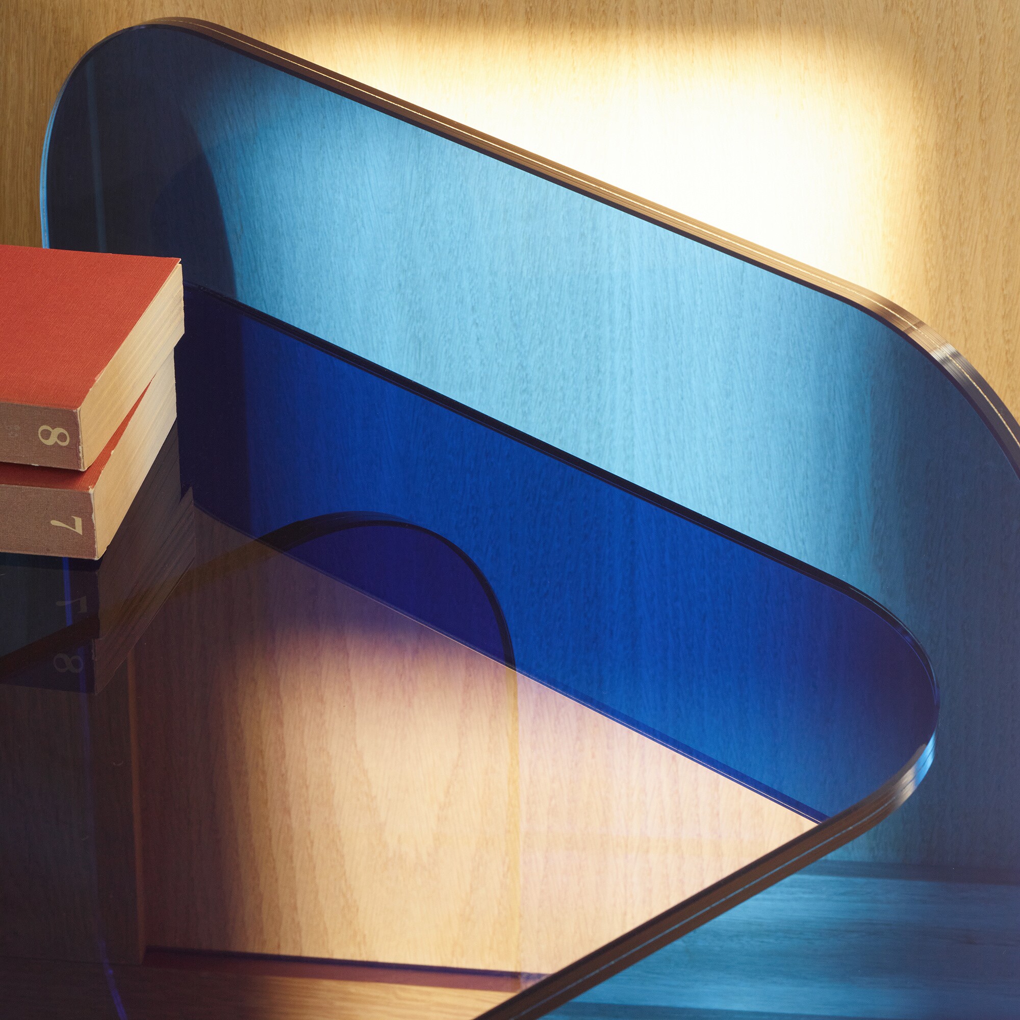 Sol Side Table Crystal Glass