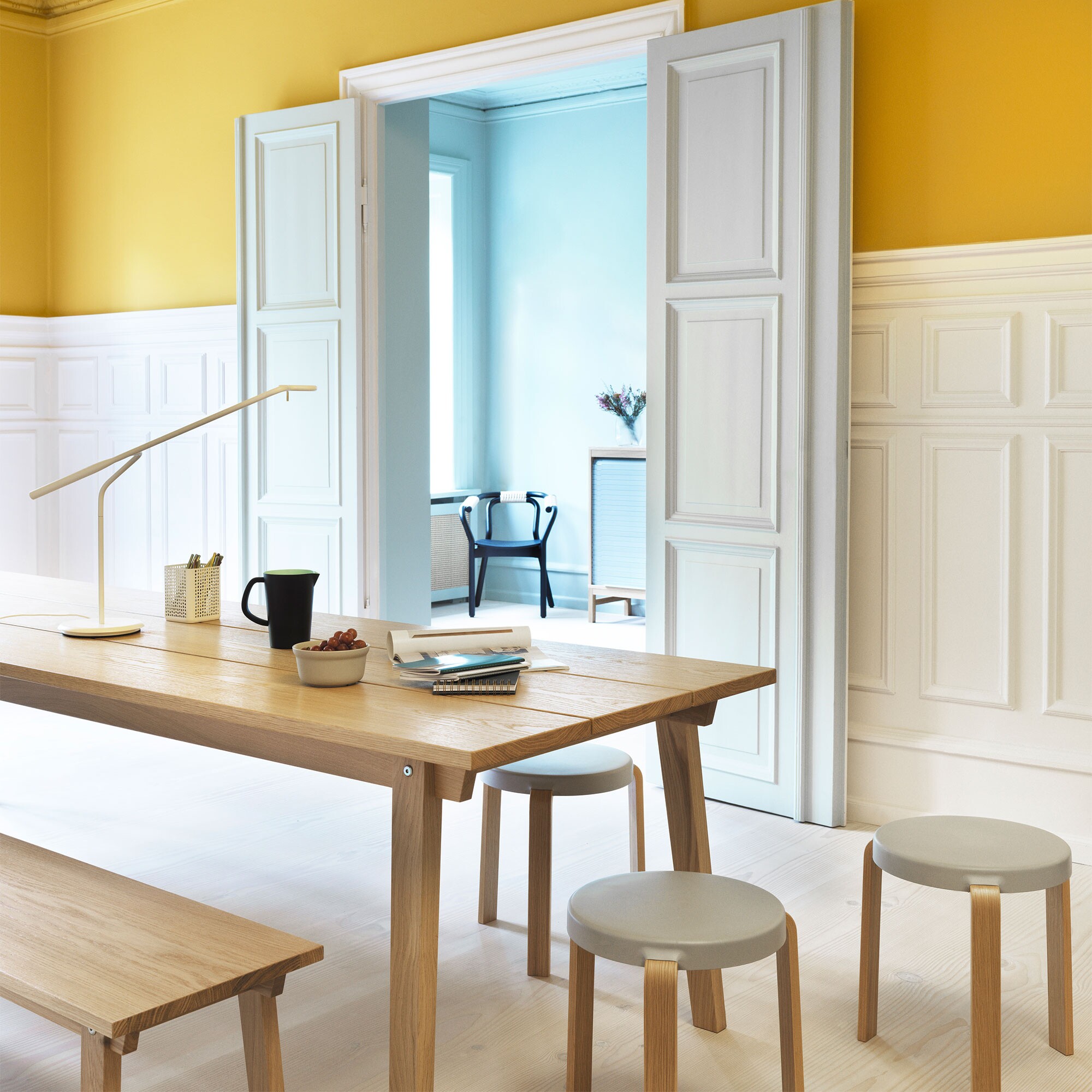 Slice Wood Dining Table