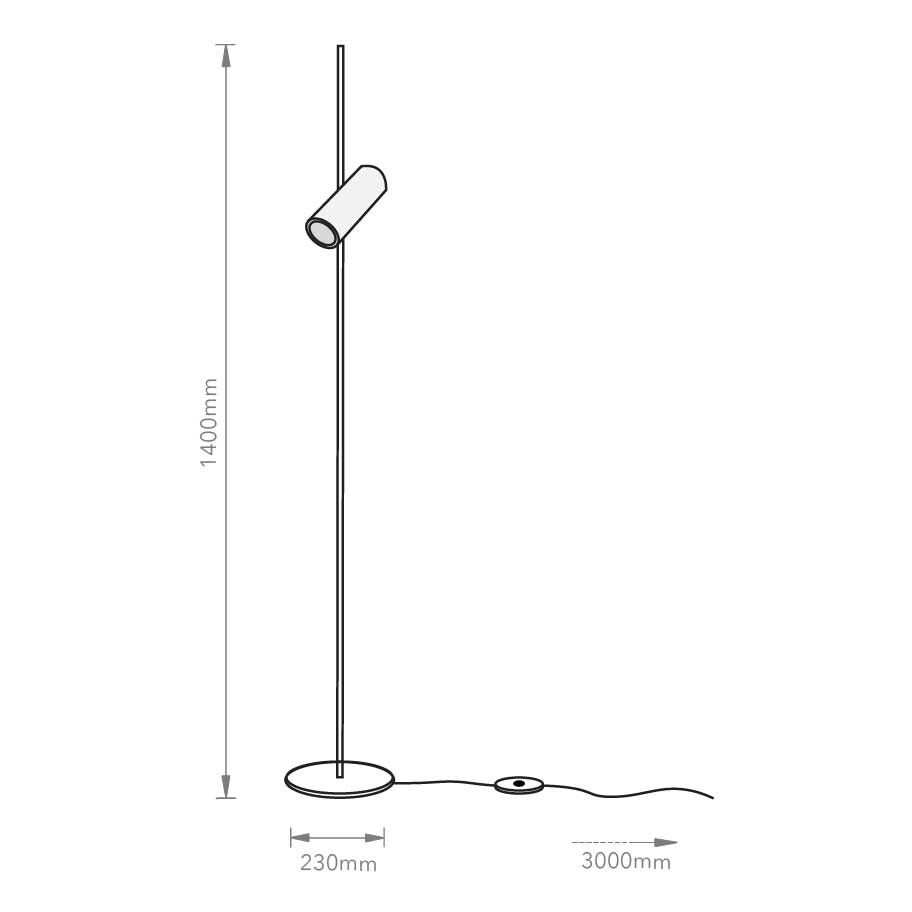 Sofisticato N°15 Floor Lamp