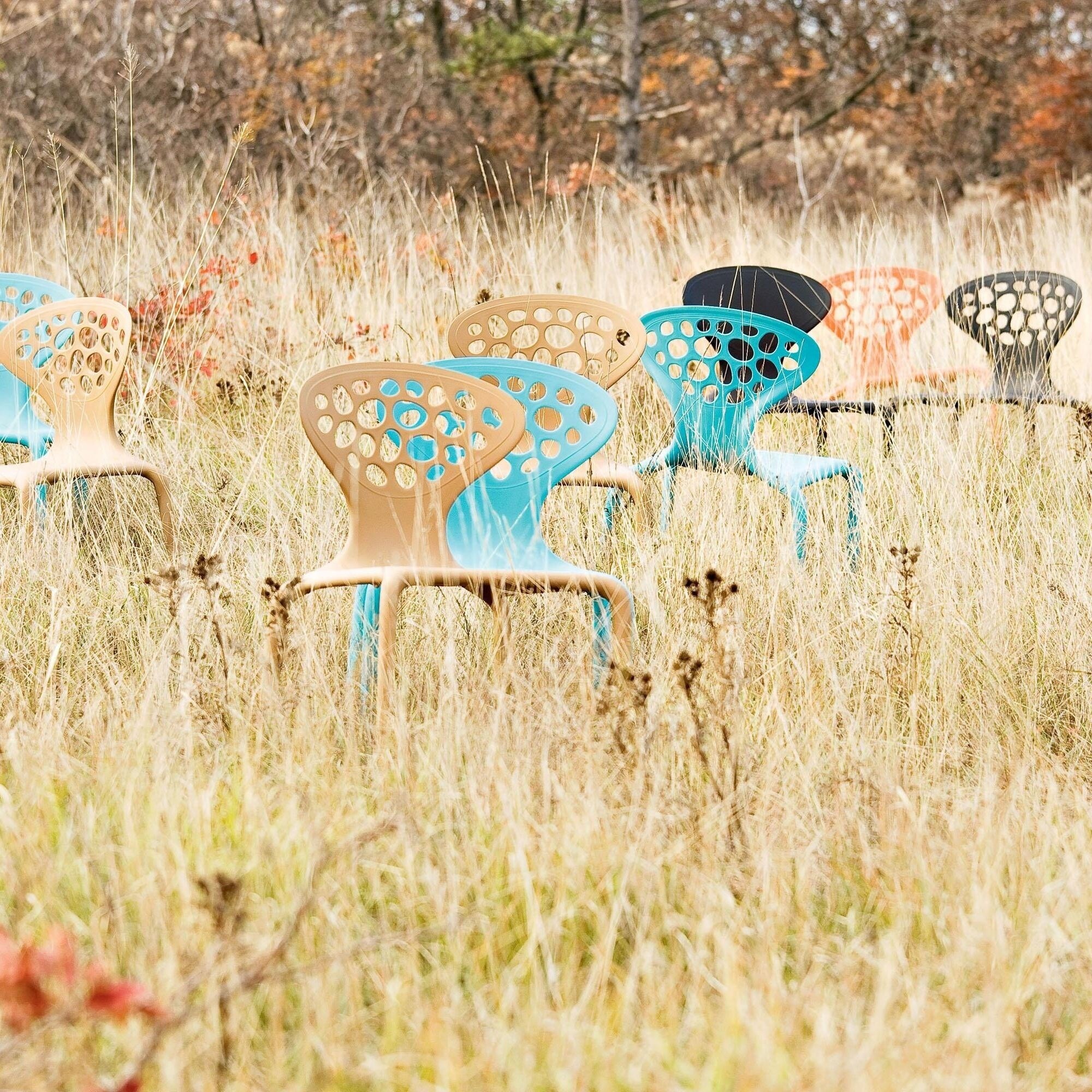Supernatural Chair with perforated back