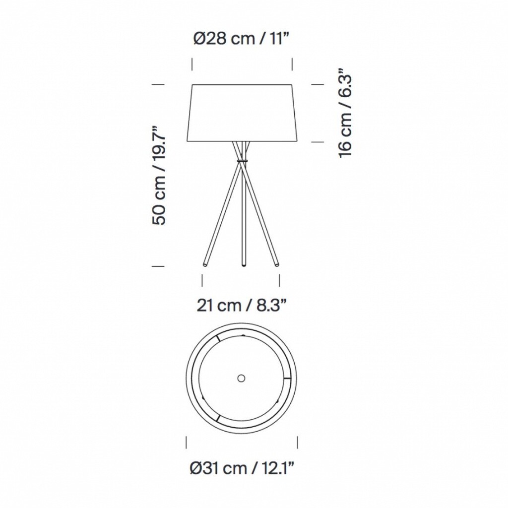 Tripode M3 Table Lamp
