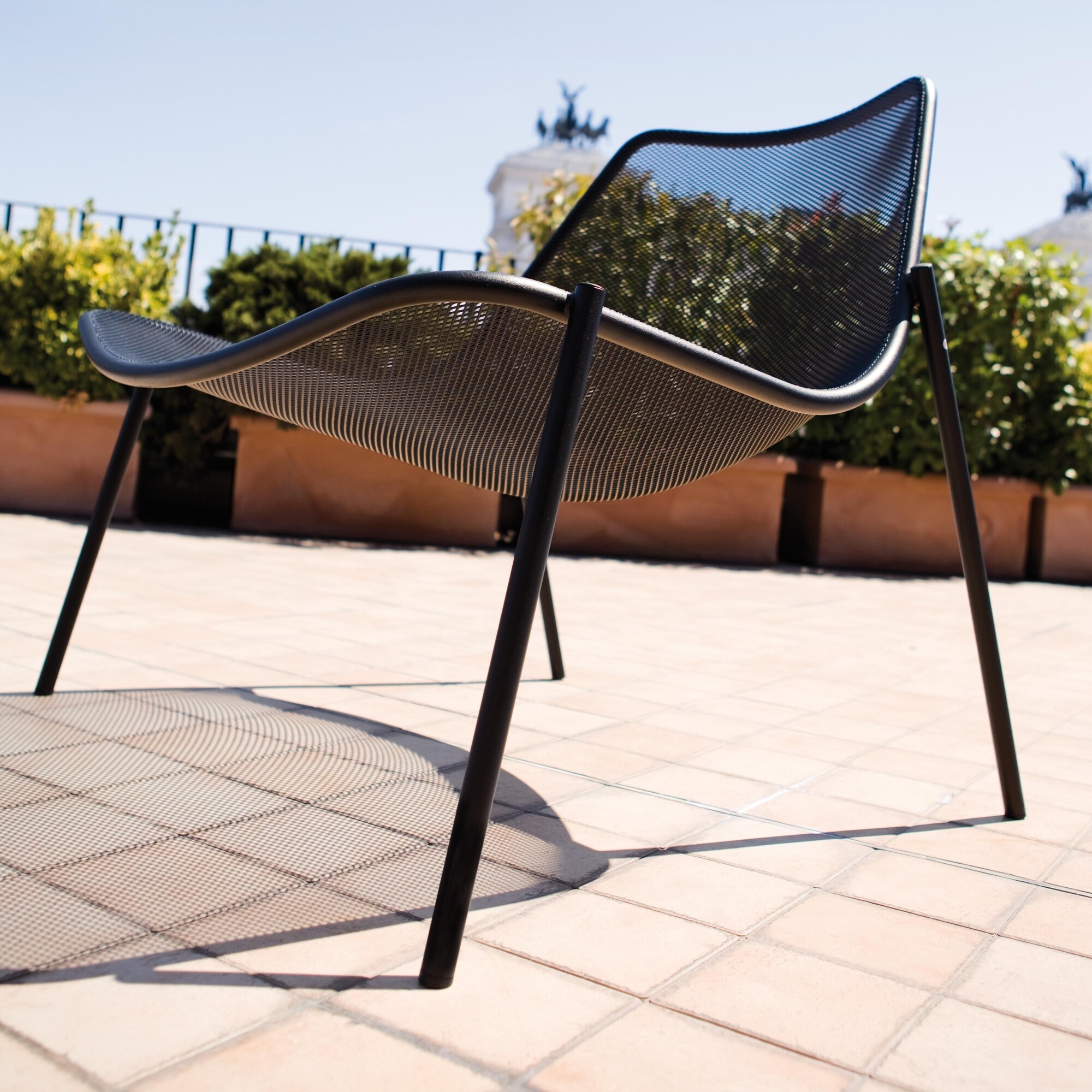 Round Outdoor Lounge Chair