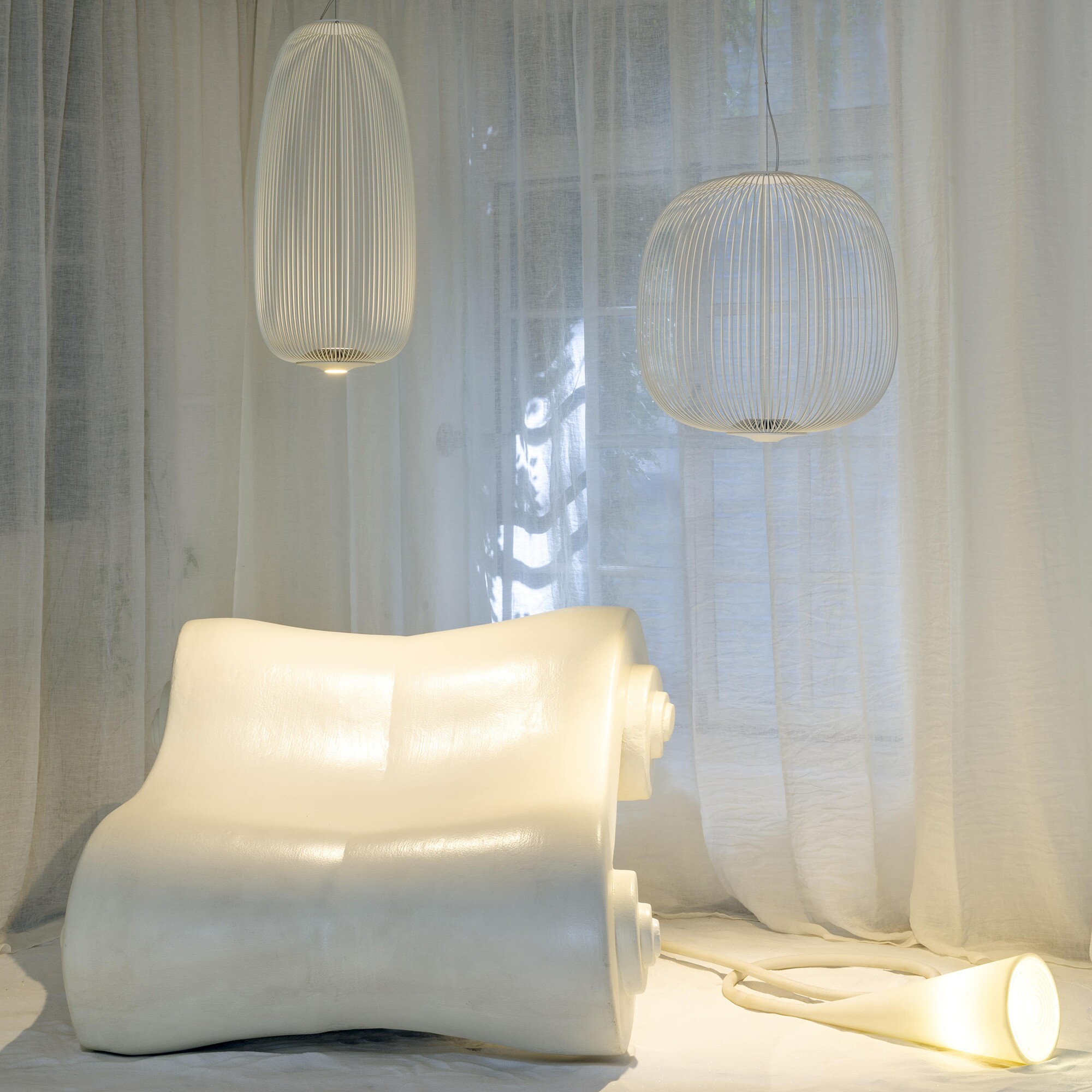 Spokes 2 Large LED Suspension Lamp