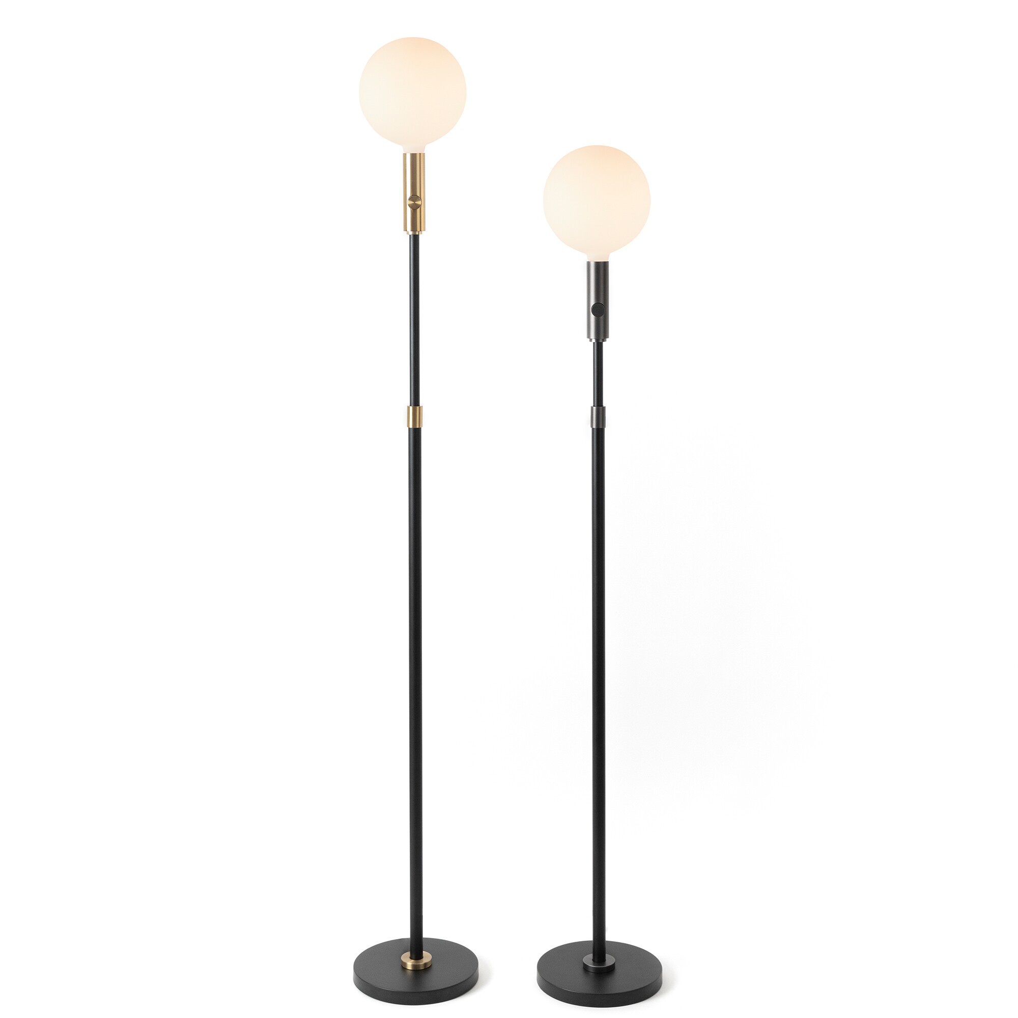 Poise Floor Lamp + Sphere V LED E27 Dim To Warm