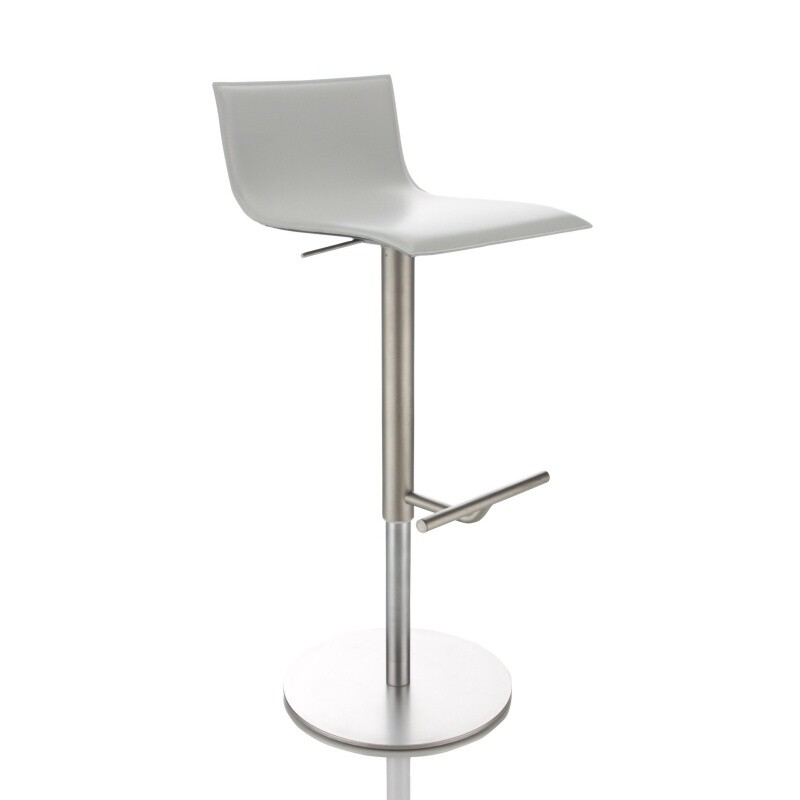 Thin S24 Bar Stool Seat Leather 54-79cm
