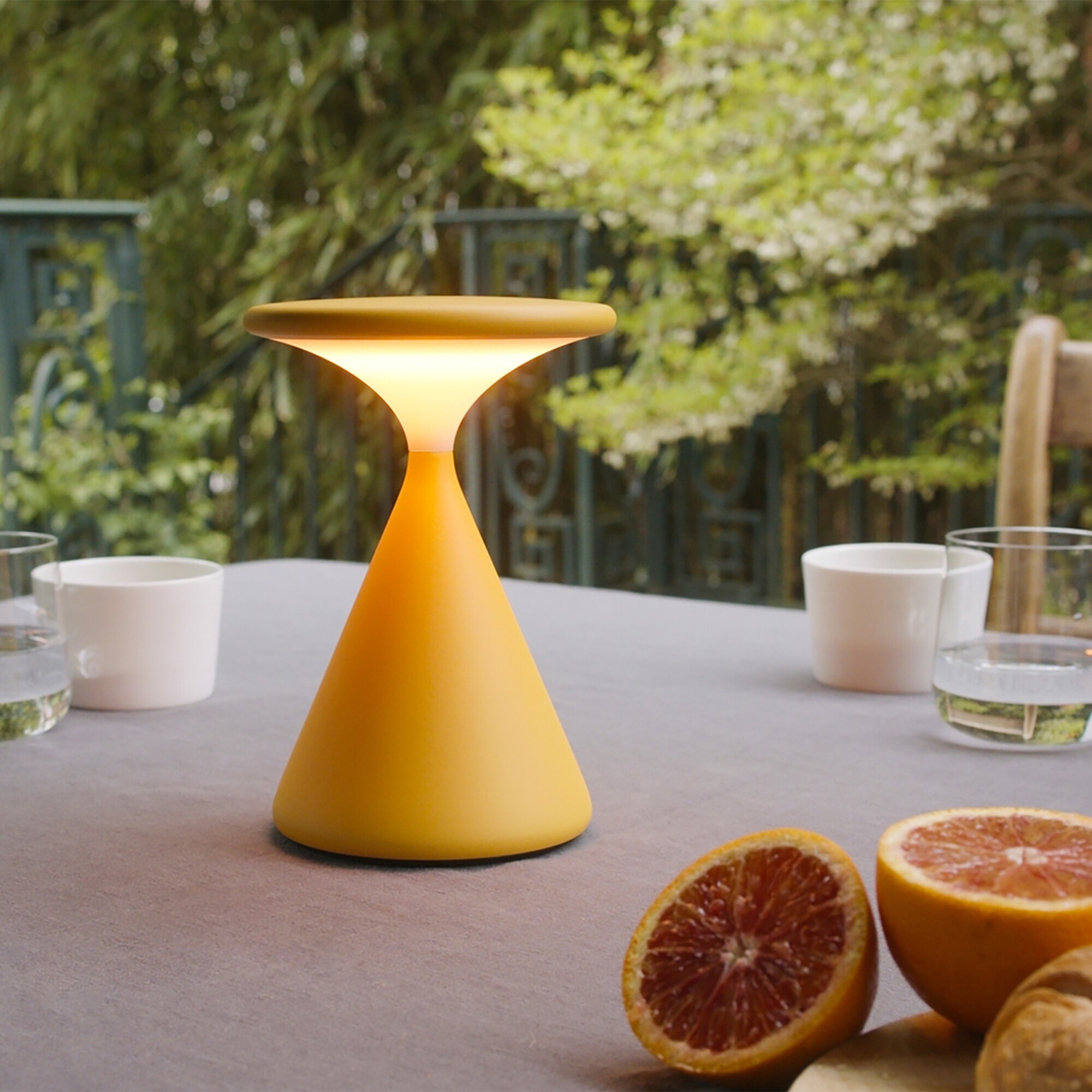 Salt LED Battery Lamp