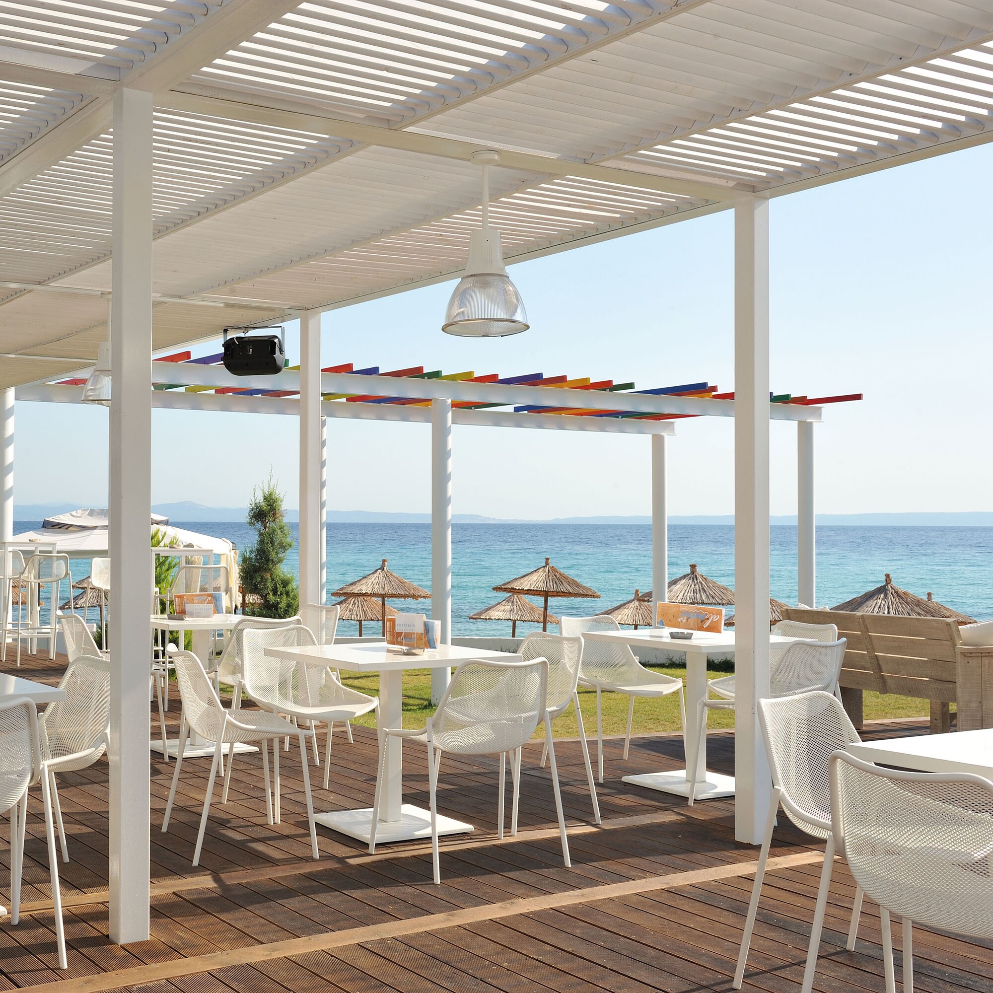 Round Garden Table 80x80x75cm