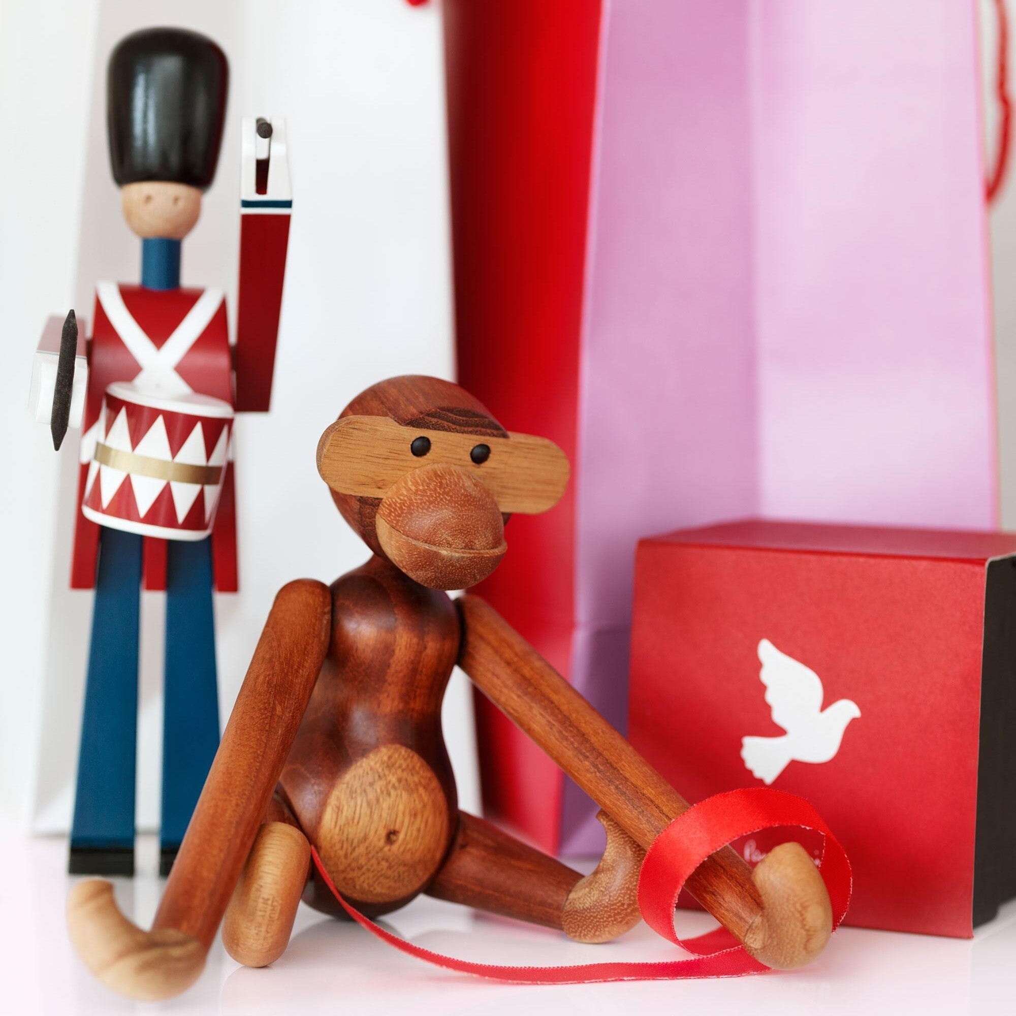 Wooden Figurine Monkey Medium