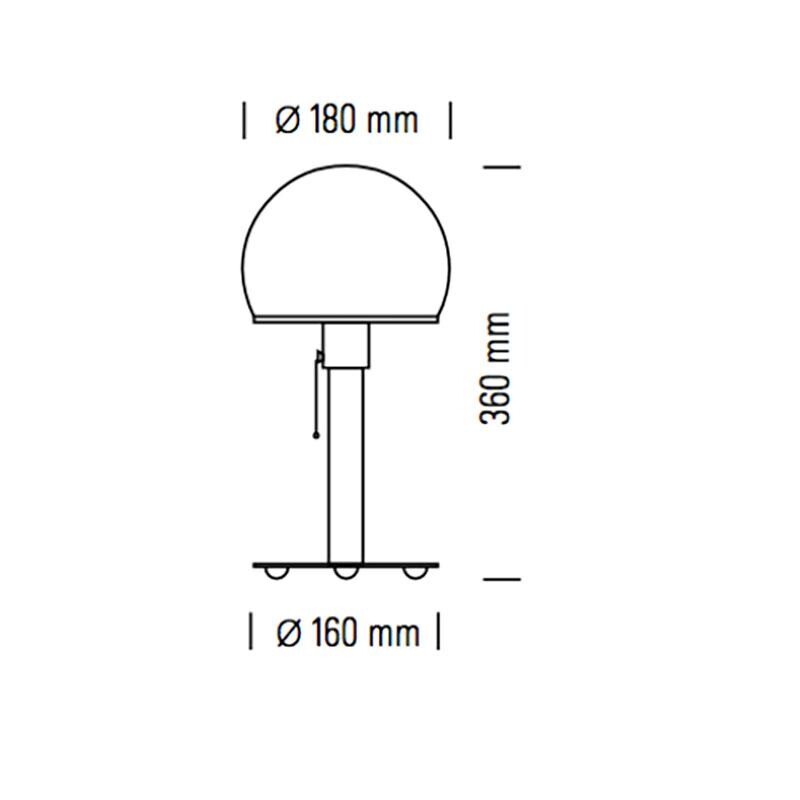 Wagenfeld WA 23 SW Table Lamp