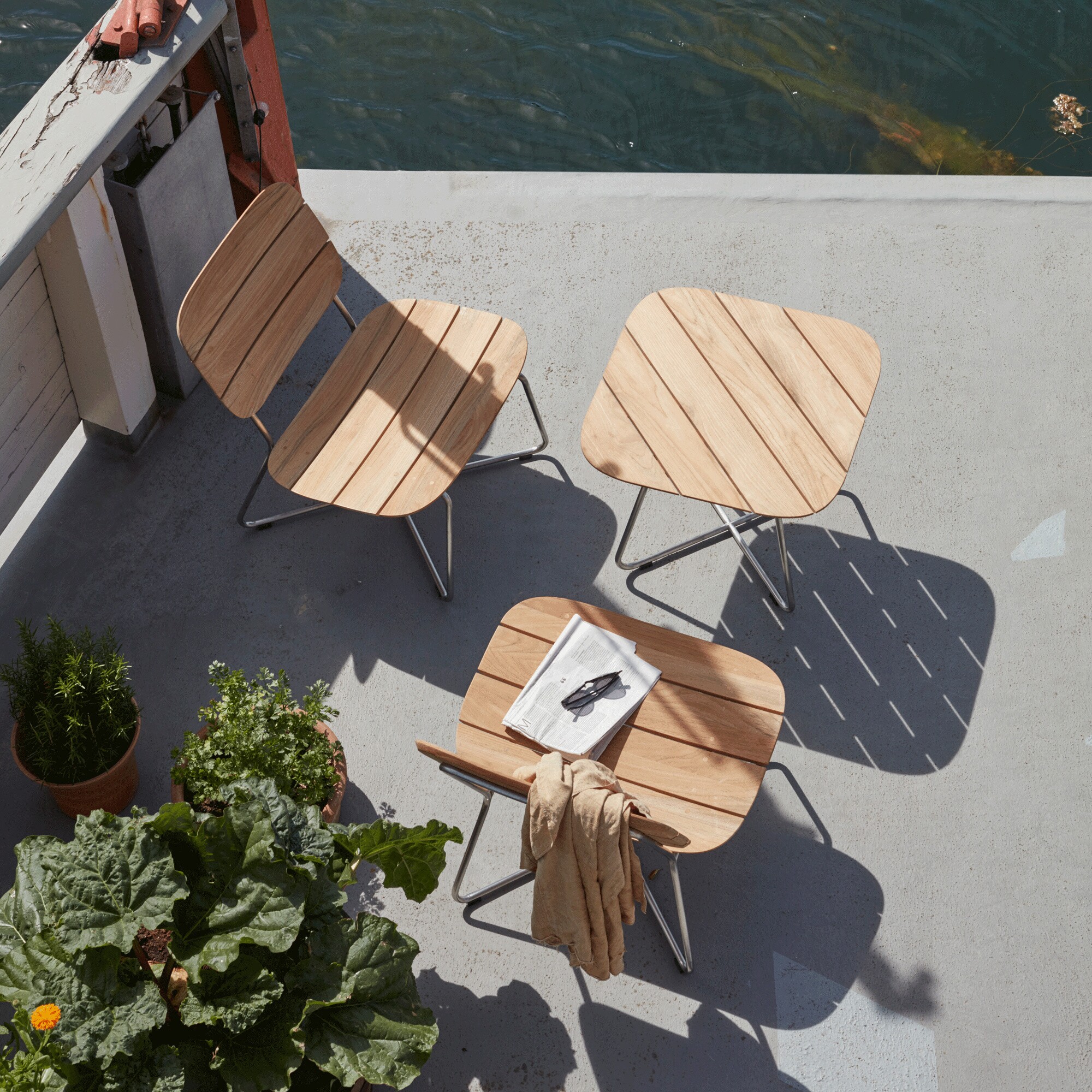 Skagerak Lilium Lounge Garden Table