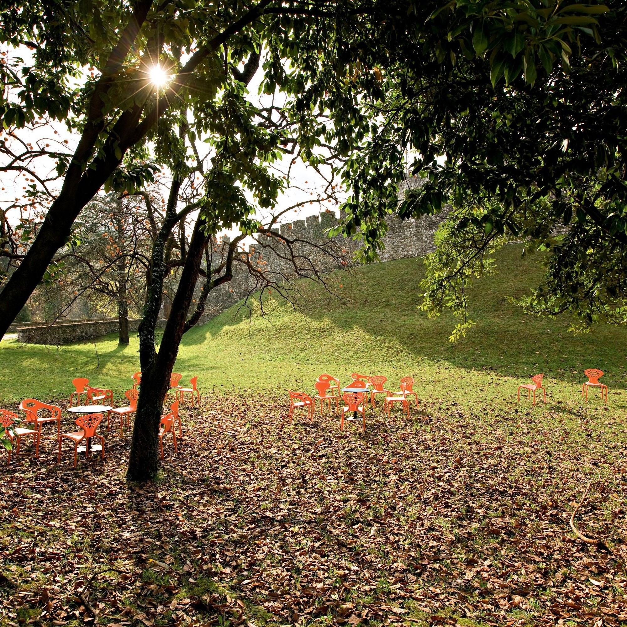 Supernatural Chair with perforated back